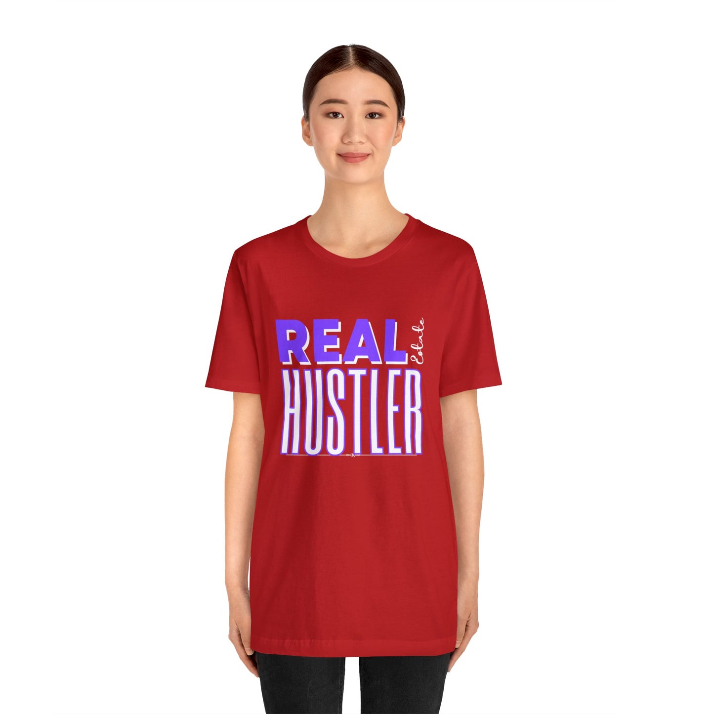 Real Estate Hustler T-Shirt - Purple