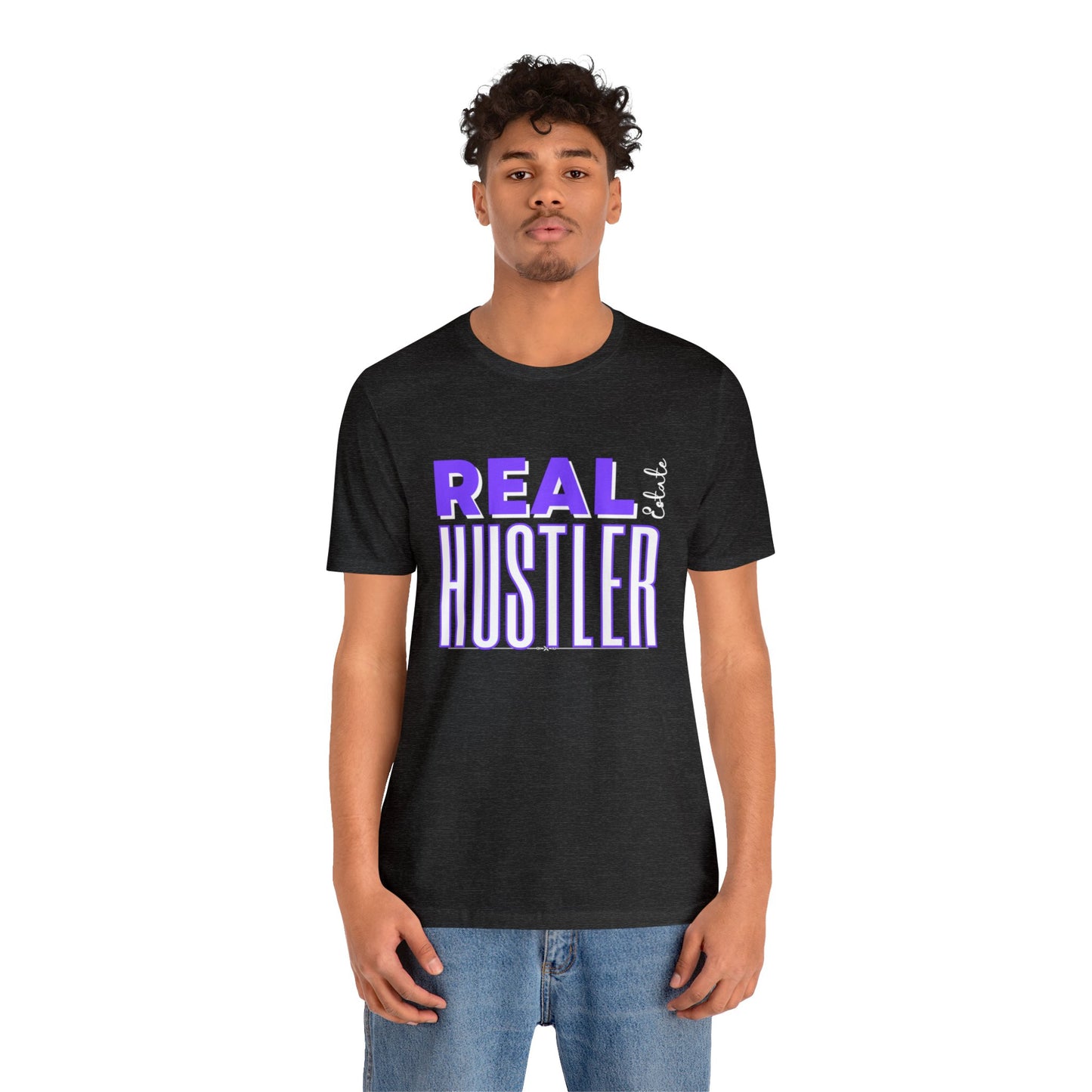Real Estate Hustler T-Shirt - Purple