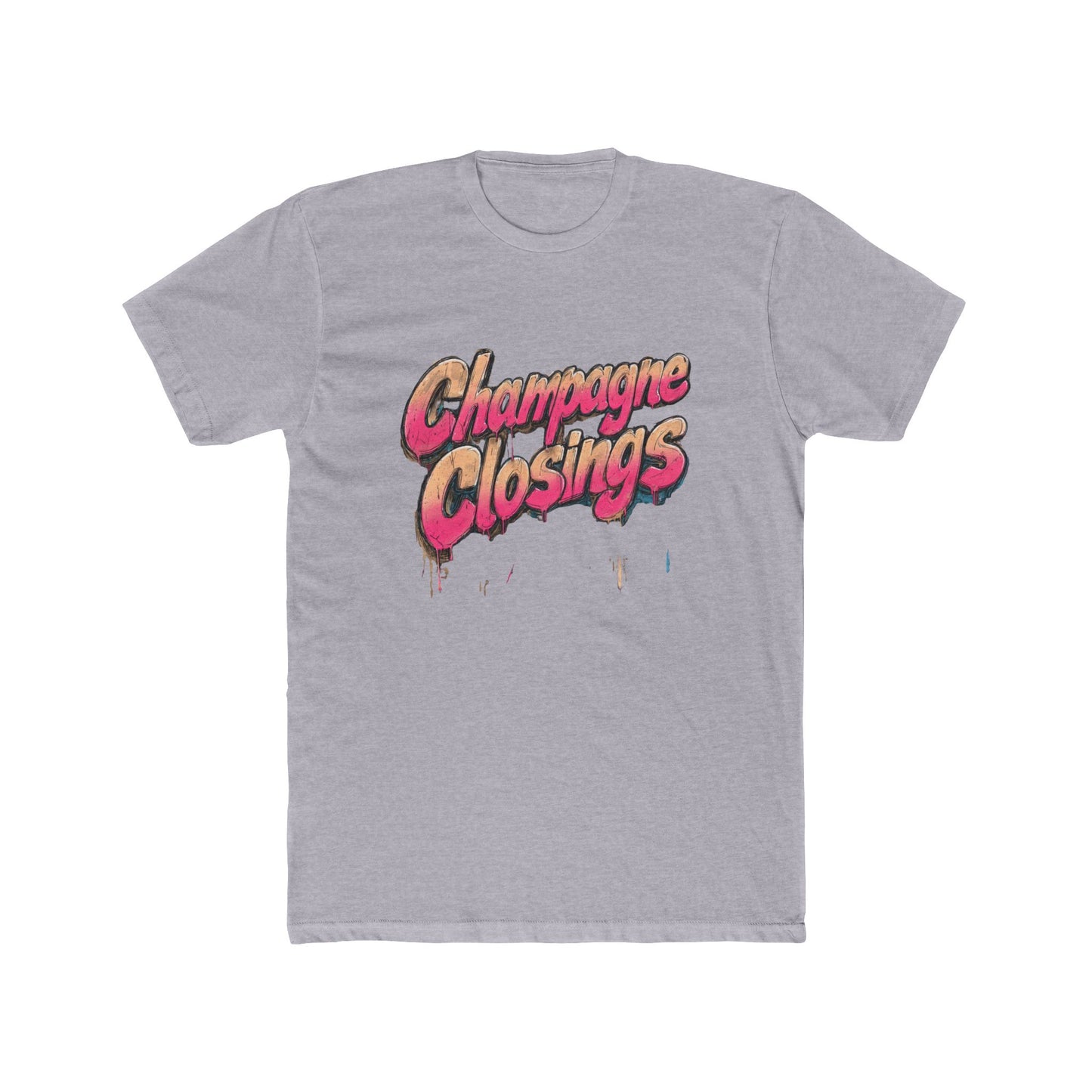 Champagne Closings | Graffiti Luxury Agent Tee | Real Estate Swag Co.