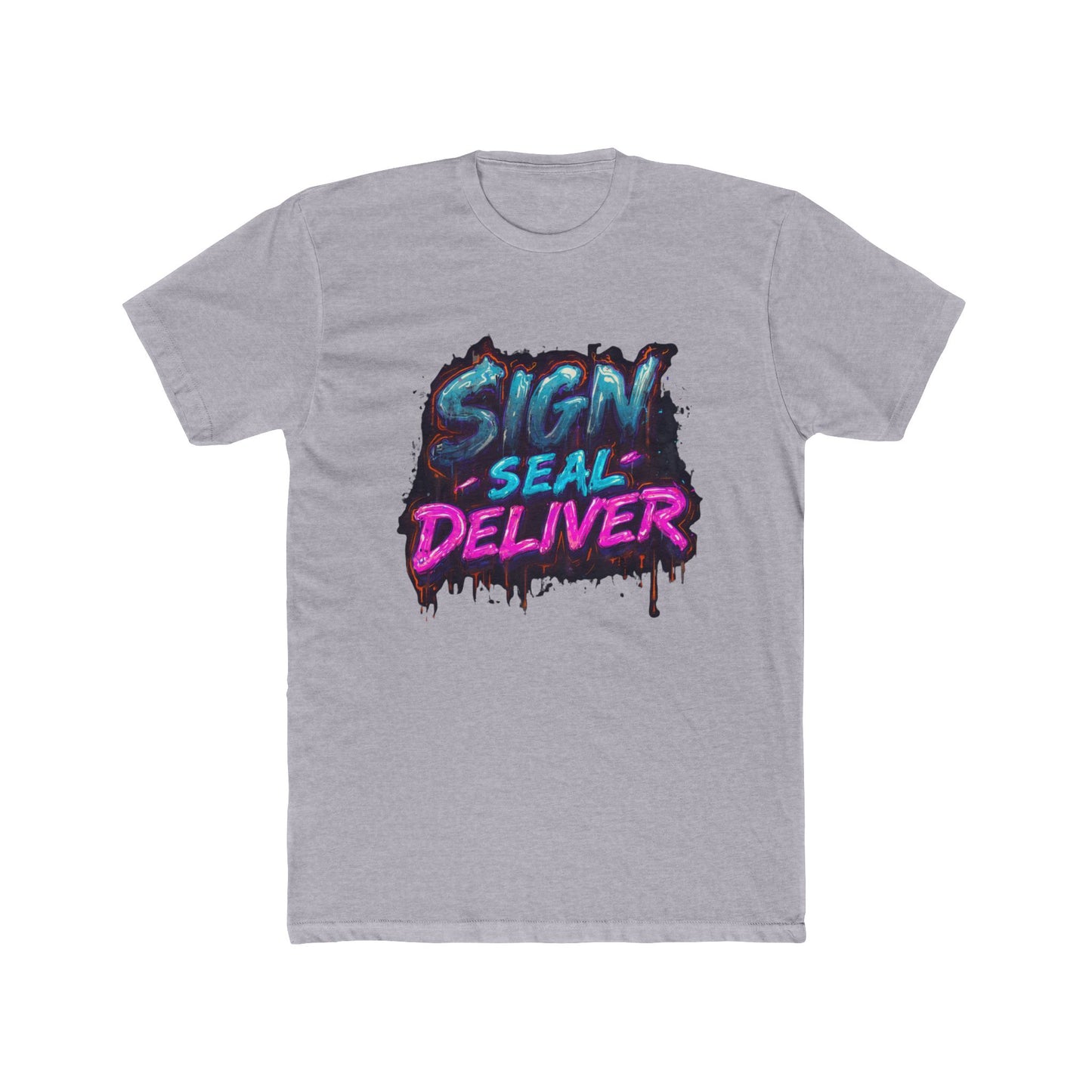 Sign Seal Deliver | Graffiti Real Estate Agent T-Shirt | Real Estate Swag Co.