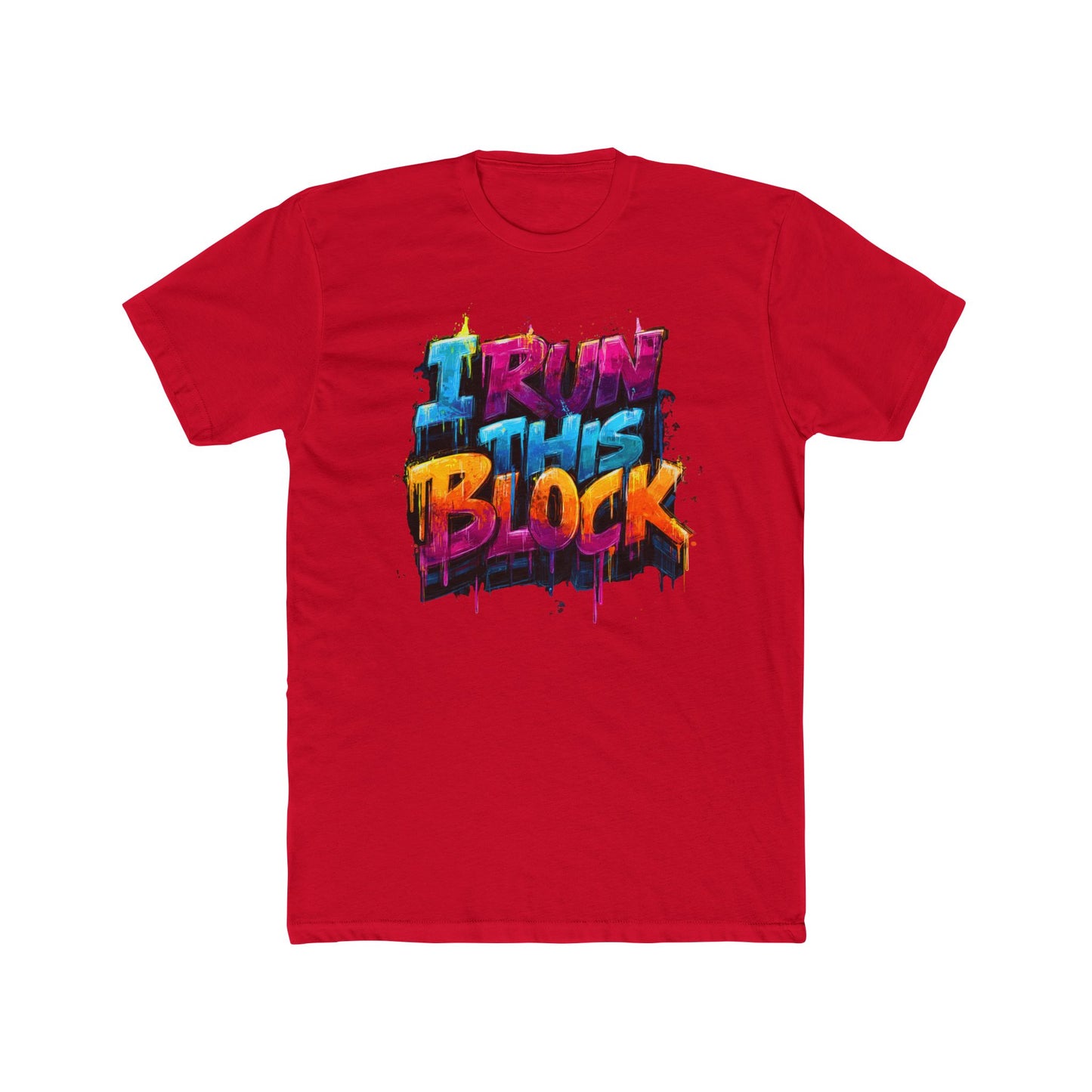 I Run This Block | Graffiti HOA T-shirt | Real Estate Swag Co.