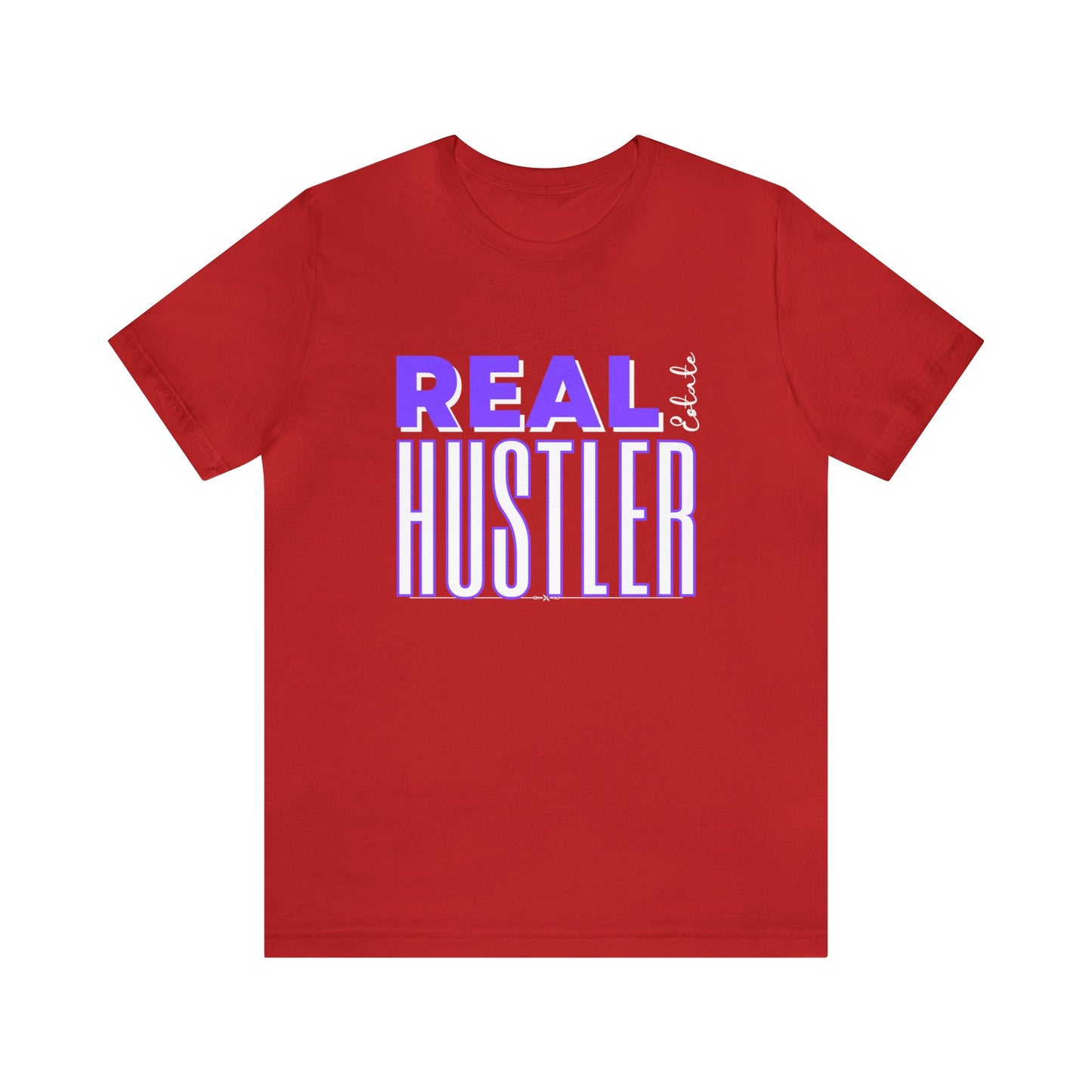 Real Estate Hustler T-Shirt - Purple
