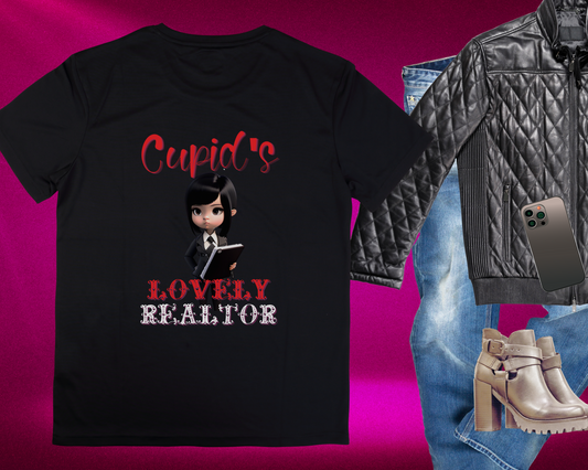 Cupid's Lovely Realtor T-shirt (Moochie)