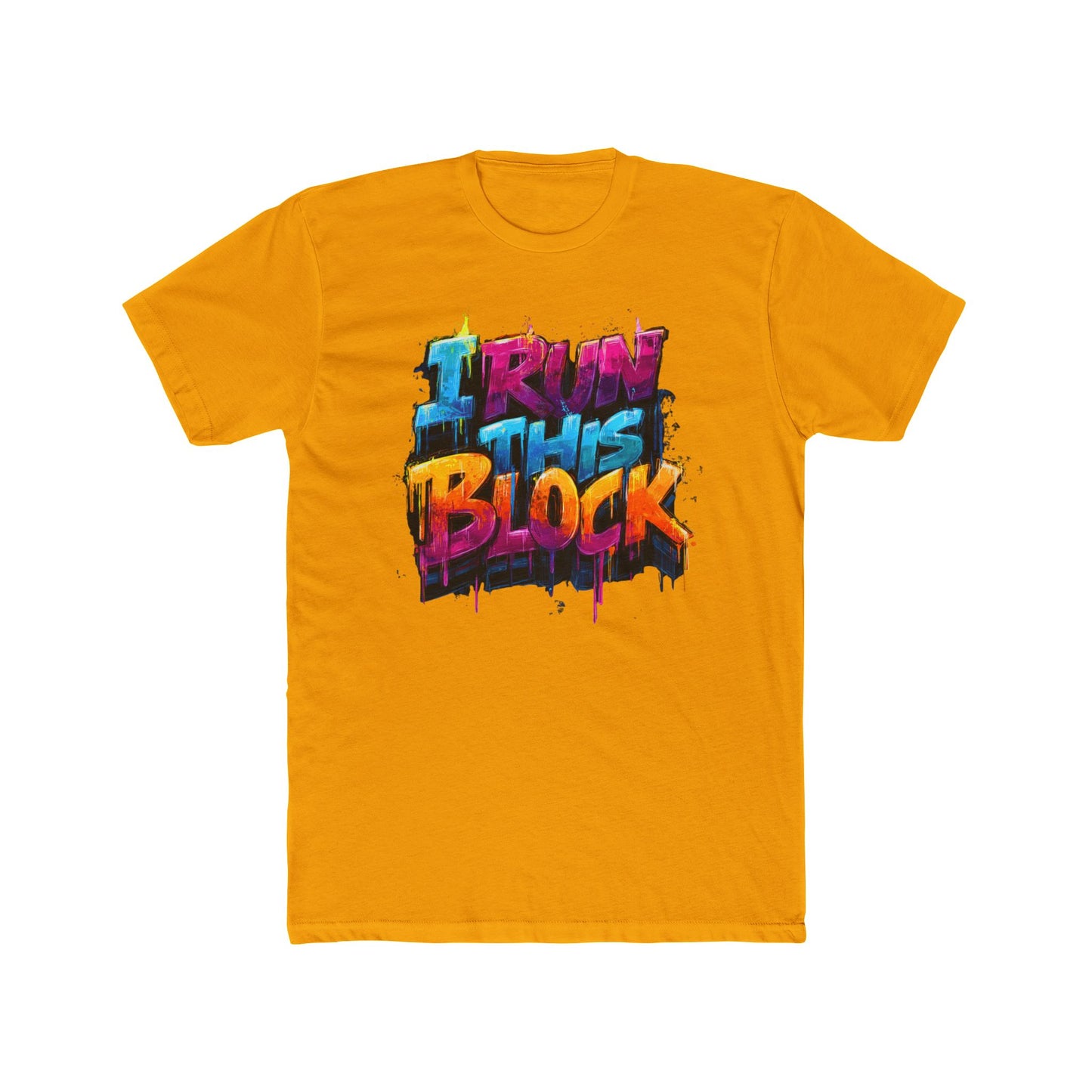 I Run This Block | Graffiti HOA T-shirt | Real Estate Swag Co.