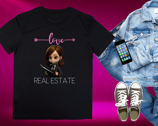 Love Real Estate T-shirt (Rachael)
