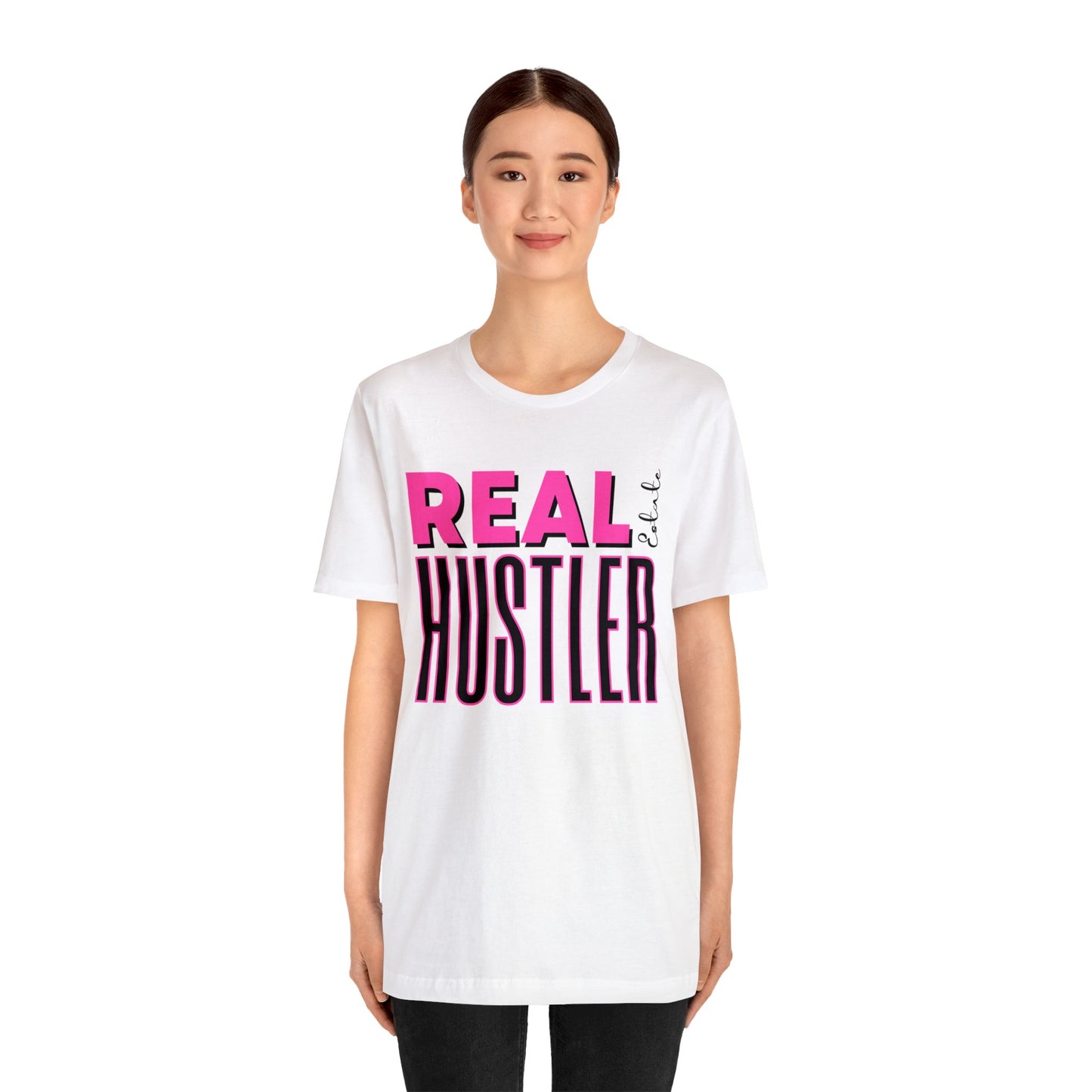 Real Estate Hustler T-Shirt - Pink