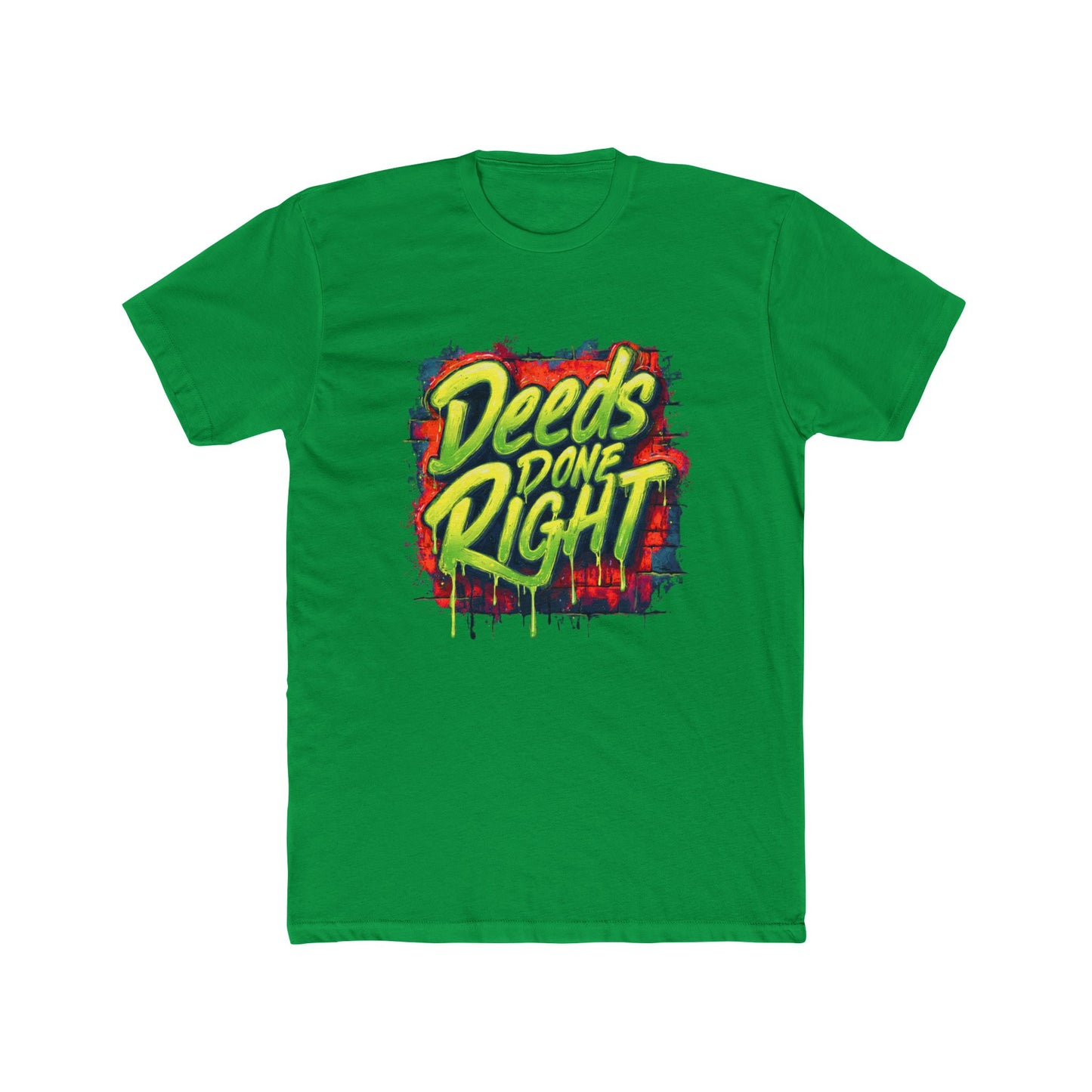 Deeds Done Right | Graffiti Title Agent Tee | Real Estate Swag Co.