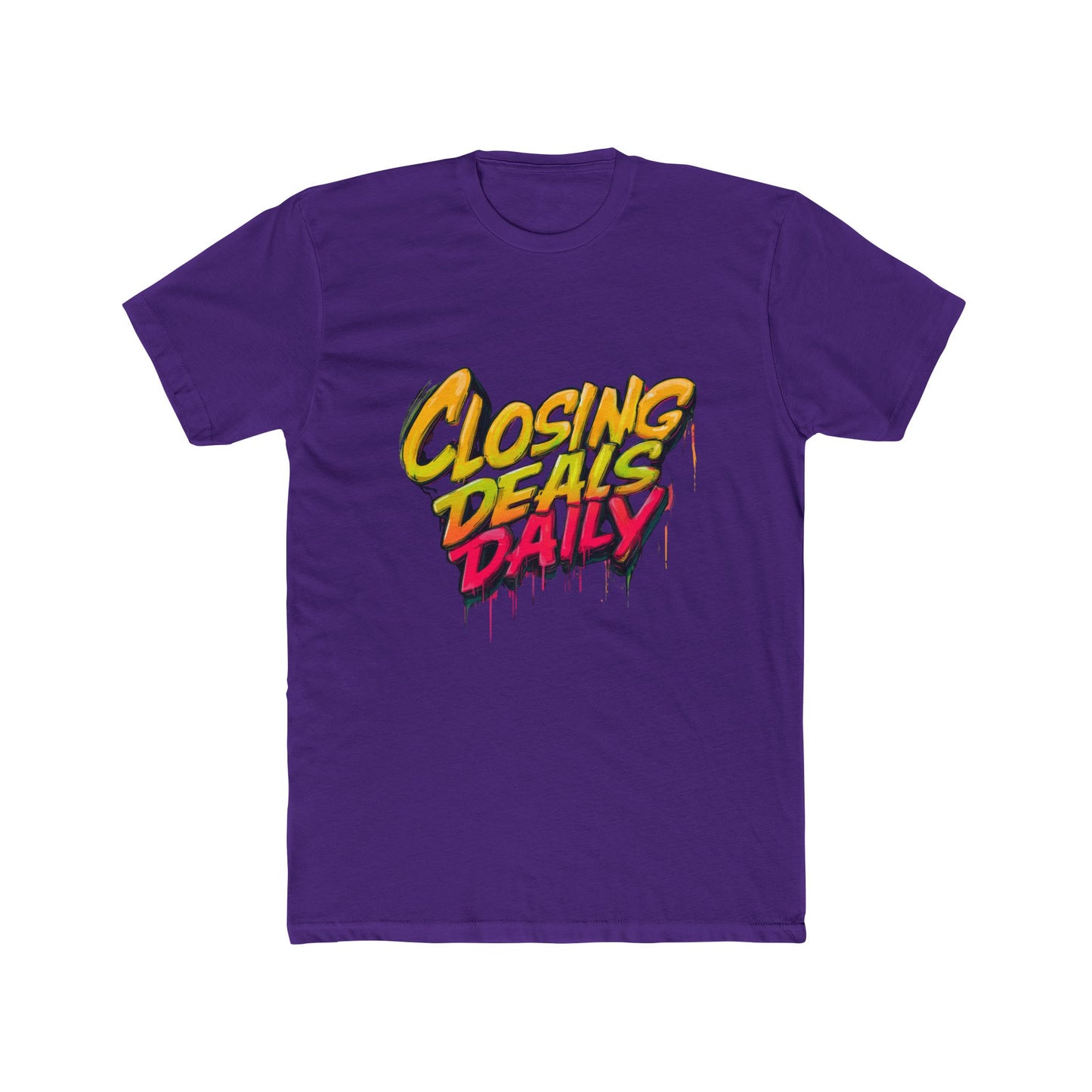 Closing Deals Daily | Graffiti Real Estate Agent T-Shirt | Real Estate Swag Co.