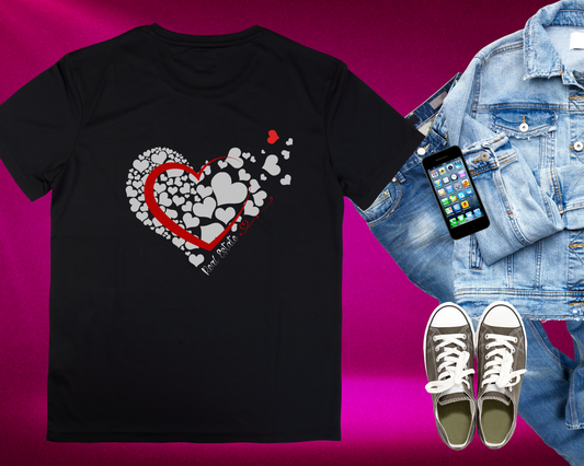 Hearts Valentine Real Estate T-shirt