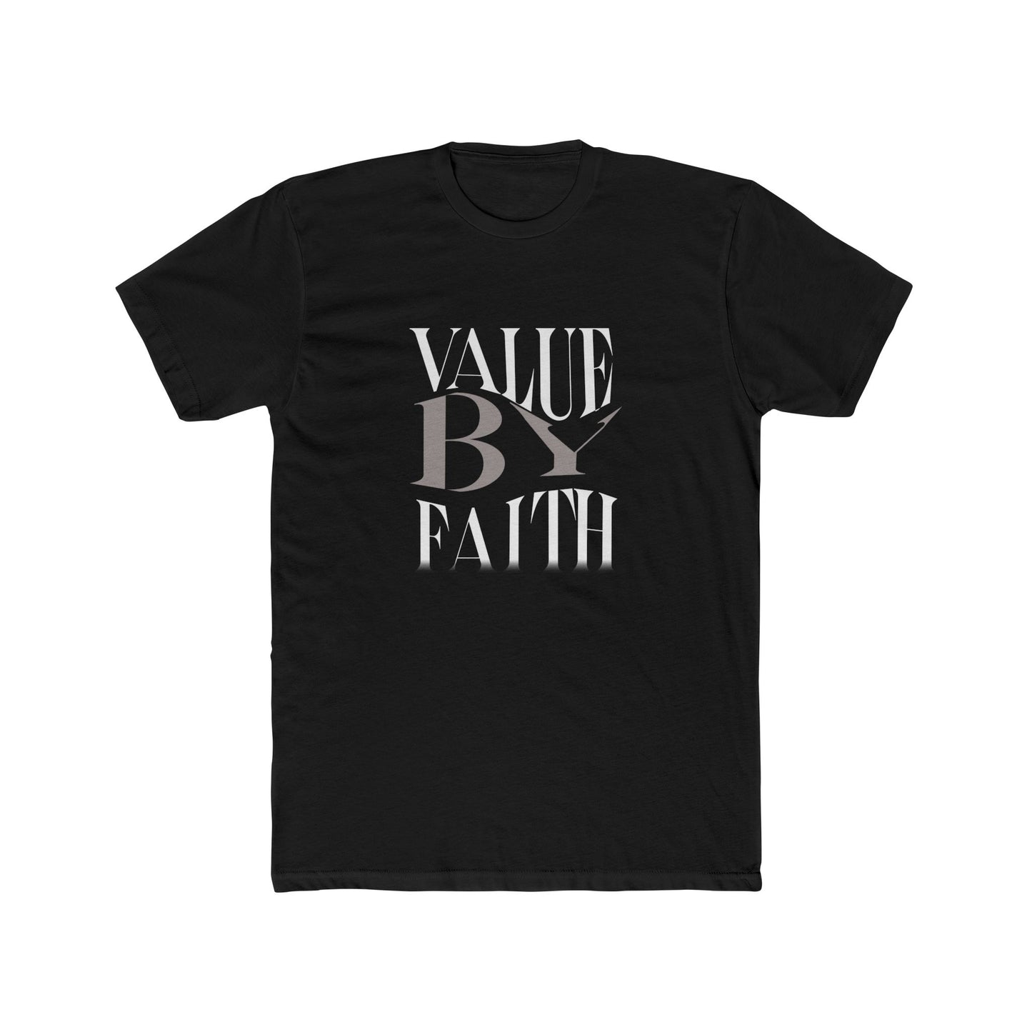 Value by Faith | Graphic Tee – Real Estate tees for Appraisers | Real Estate Swag Co.