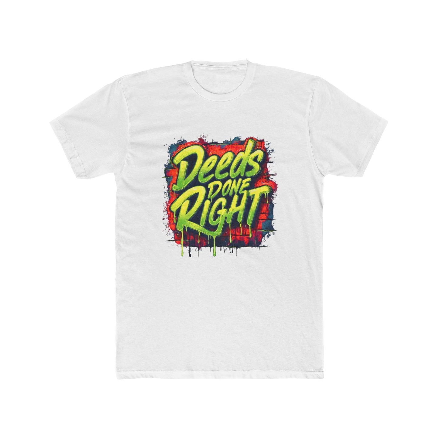 Deeds Done Right | Graffiti Title Agent Tee | Real Estate Swag Co.