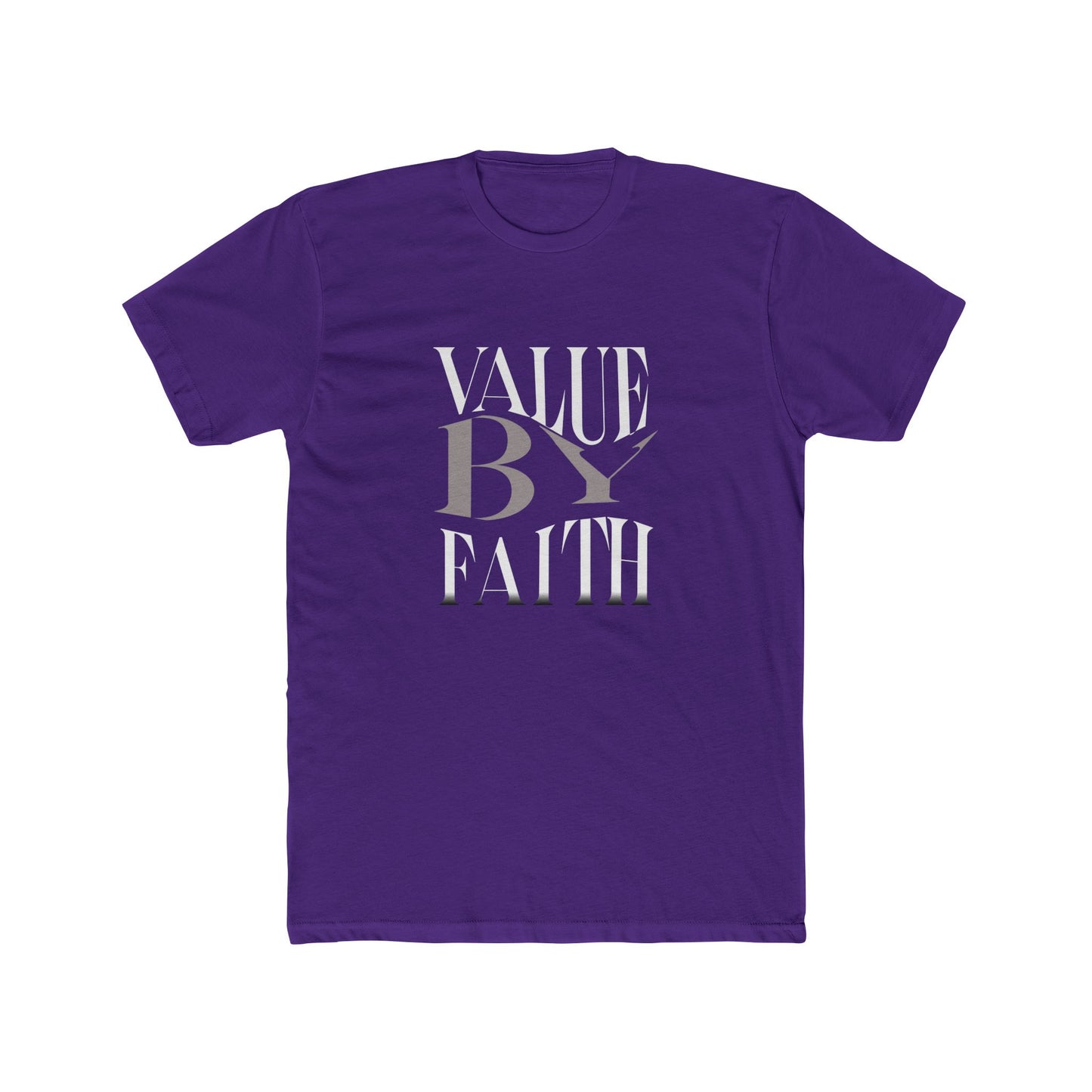 Value by Faith | Graphic Tee – Real Estate tees for Appraisers | Real Estate Swag Co.