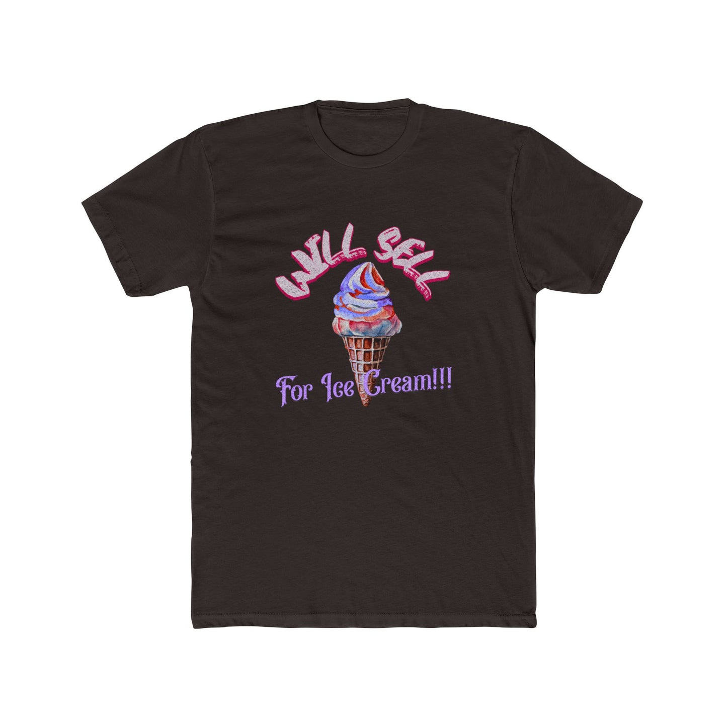 Will Sell For Ice Cream Graphic Tee – Real Estate | Real Estate Swag Co.