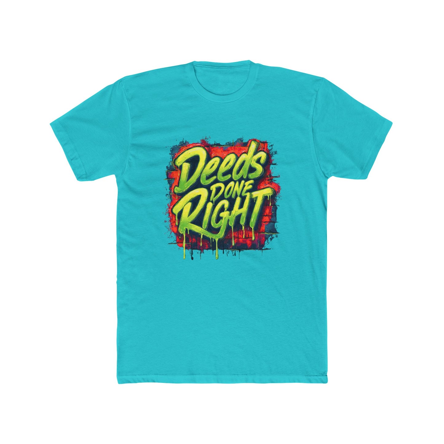 Deeds Done Right | Graffiti Title Agent Tee | Real Estate Swag Co.