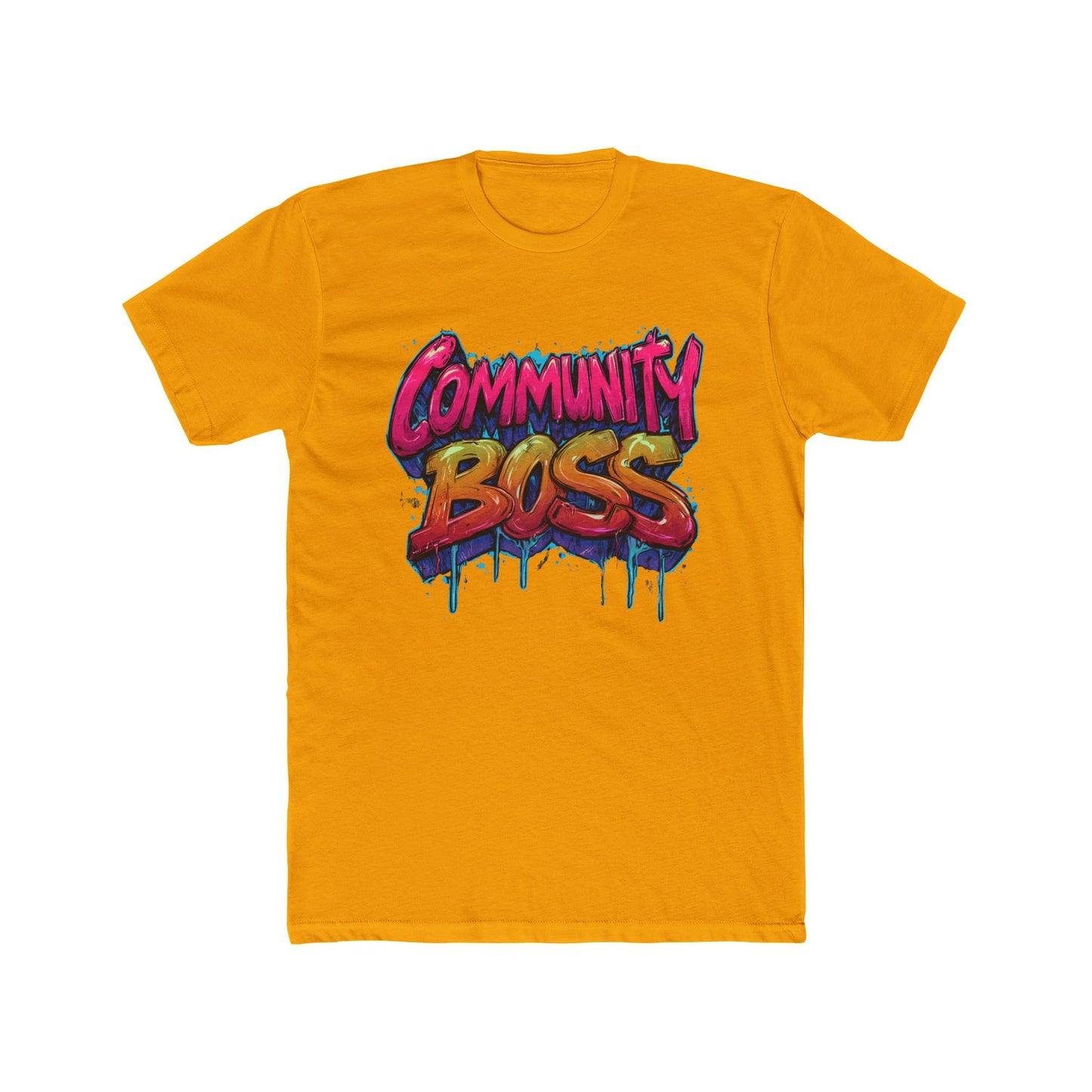Community Boss | Graffiti HOA Tshirt | Real Estate Swag Co.
