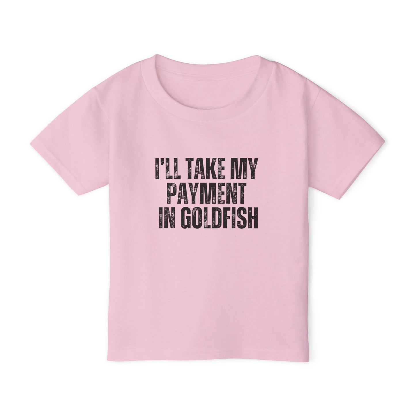 I'll Take My Payment In Goldfish | Kids Real Estate Tshirts