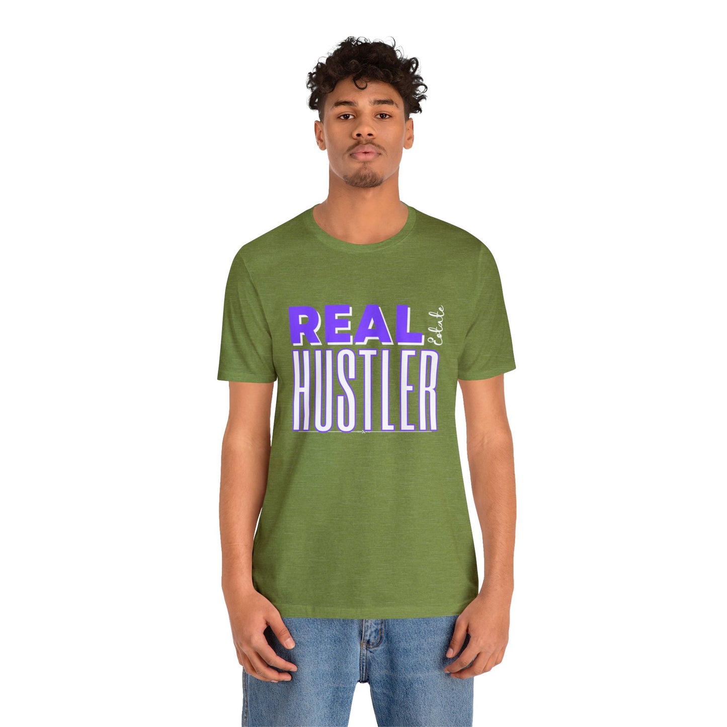 Real Estate Hustler T-Shirt - Purple