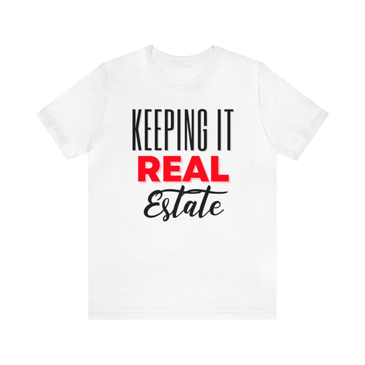 Keeping It Real T-Shirt - Red