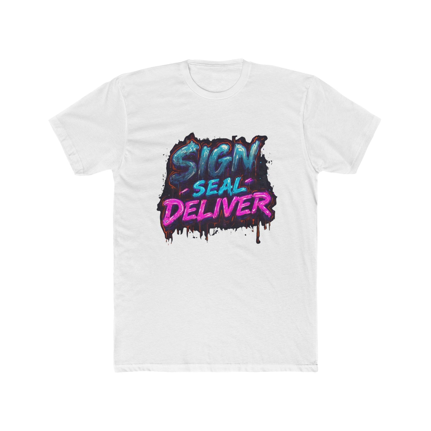Sign Seal Deliver | Graffiti Real Estate Agent T-Shirt | Real Estate Swag Co.