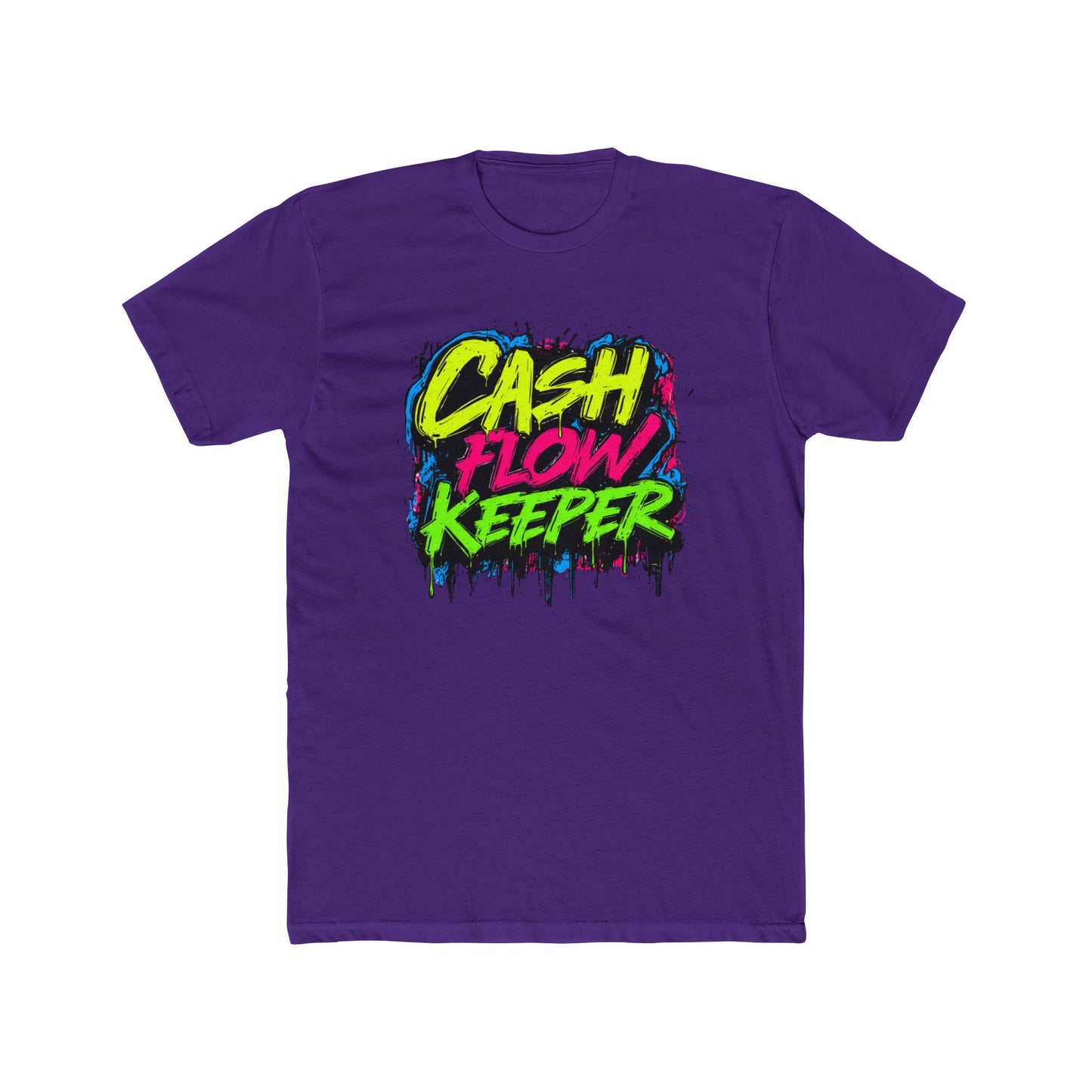 Cash Flow Keeper | Graffiti Property Manager Tee | Real Estate Swag Co.
