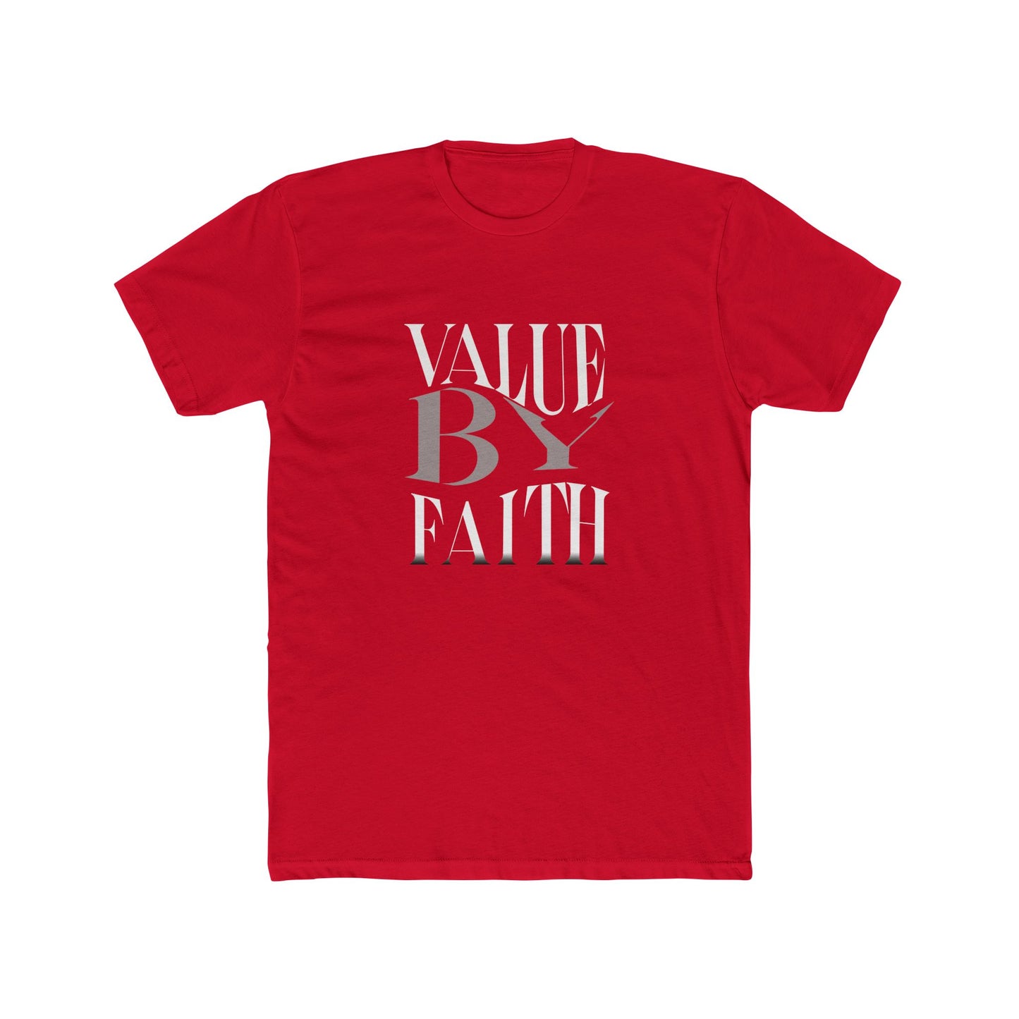 Value by Faith | Graphic Tee – Real Estate tees for Appraisers | Real Estate Swag Co.