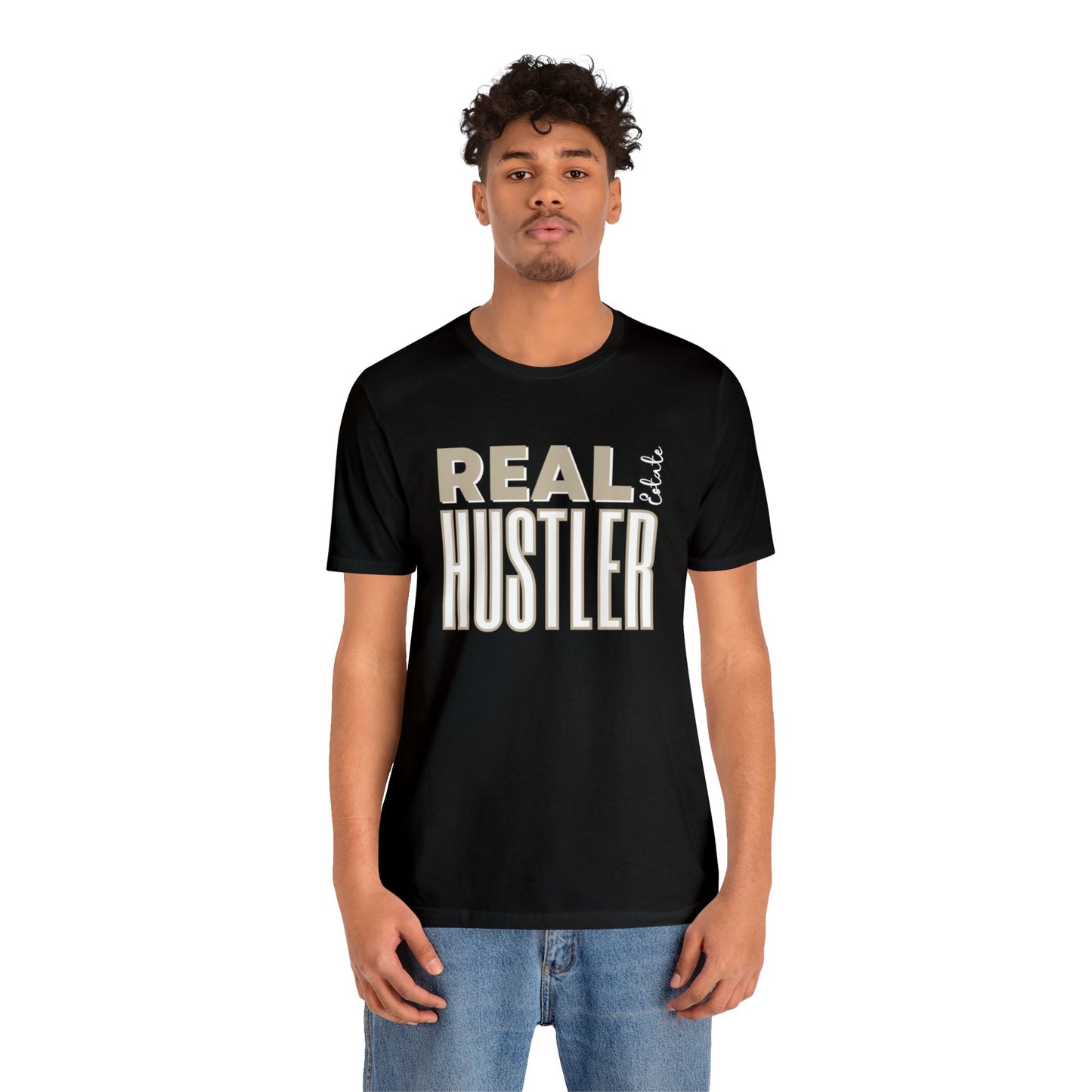 Real Estate Hustler T-Shirt - Tan
