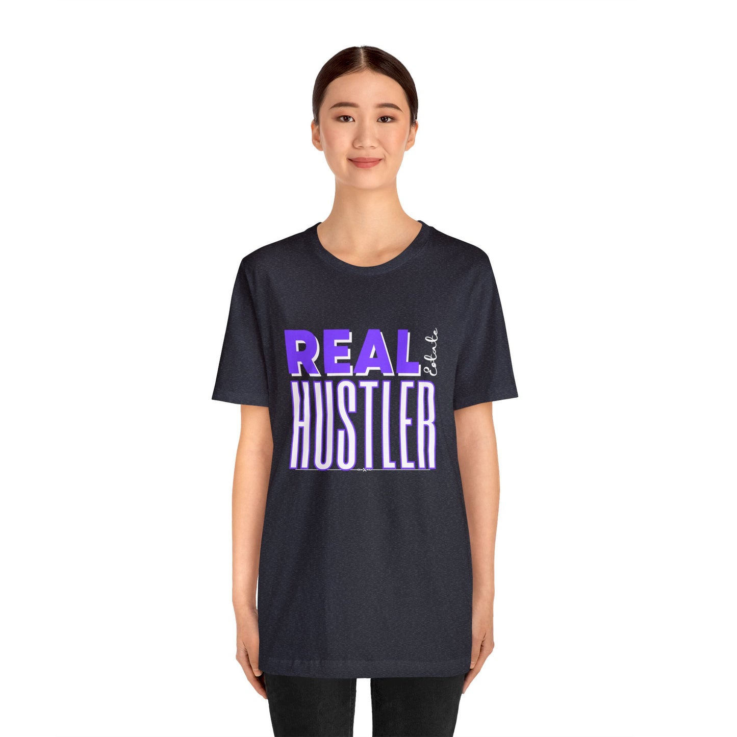 Real Estate Hustler T-Shirt - Purple