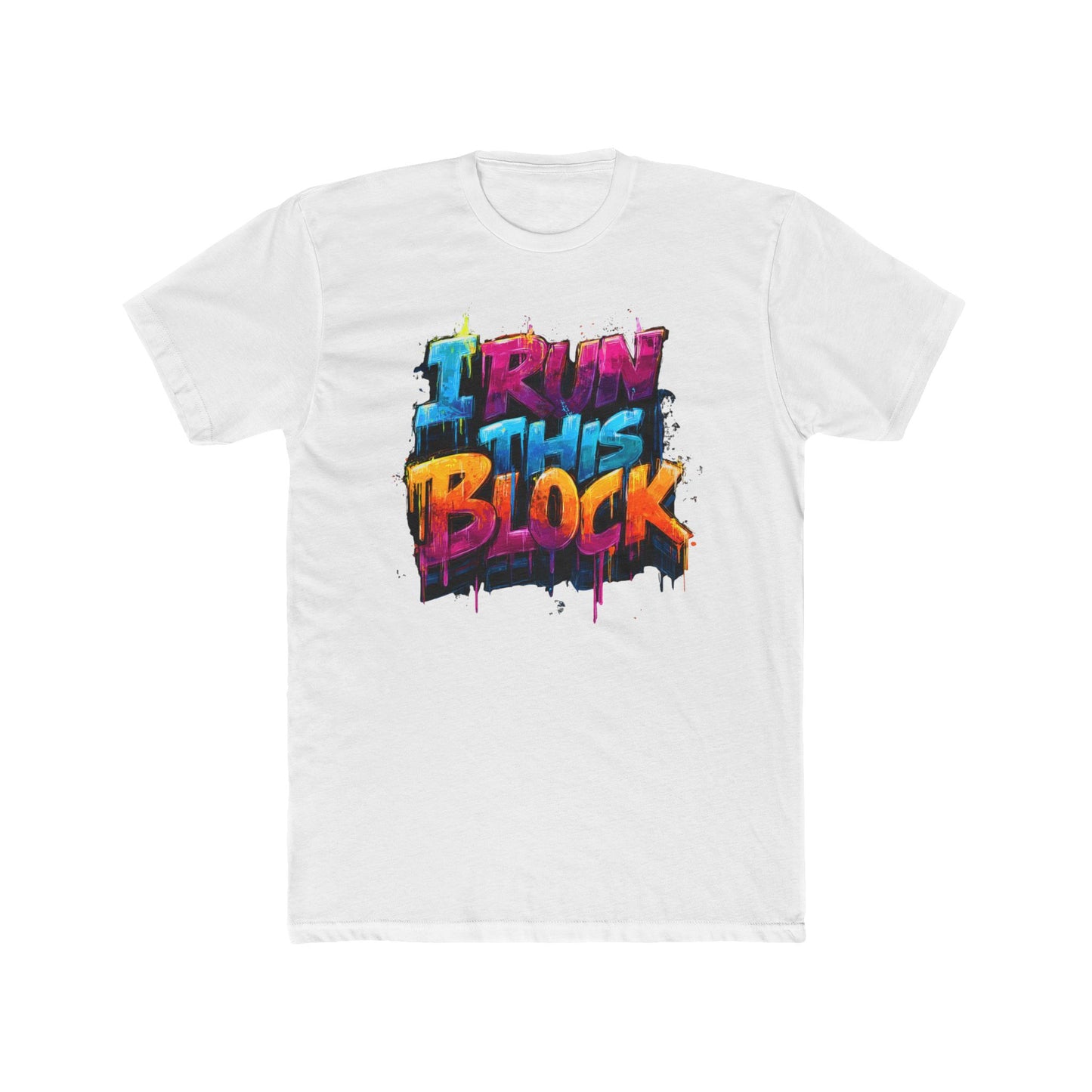 I Run This Block | Graffiti HOA T-shirt | Real Estate Swag Co.