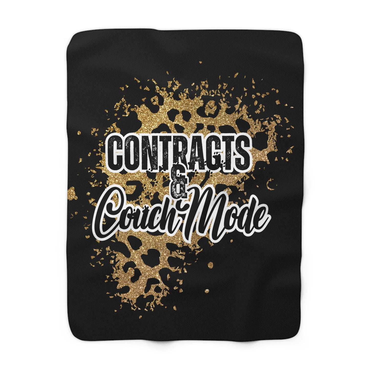 Contracts and Couch Mode | Custom Blankets | Real Estate Swag Co.