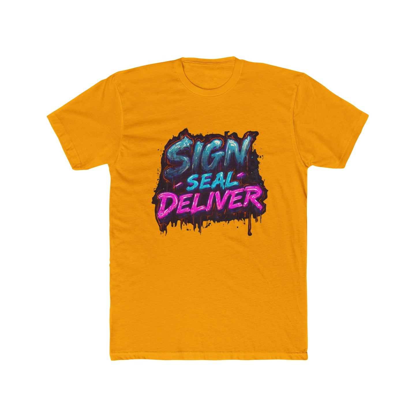 Sign Seal Deliver | Graffiti Real Estate Agent T-Shirt | Real Estate Swag Co.