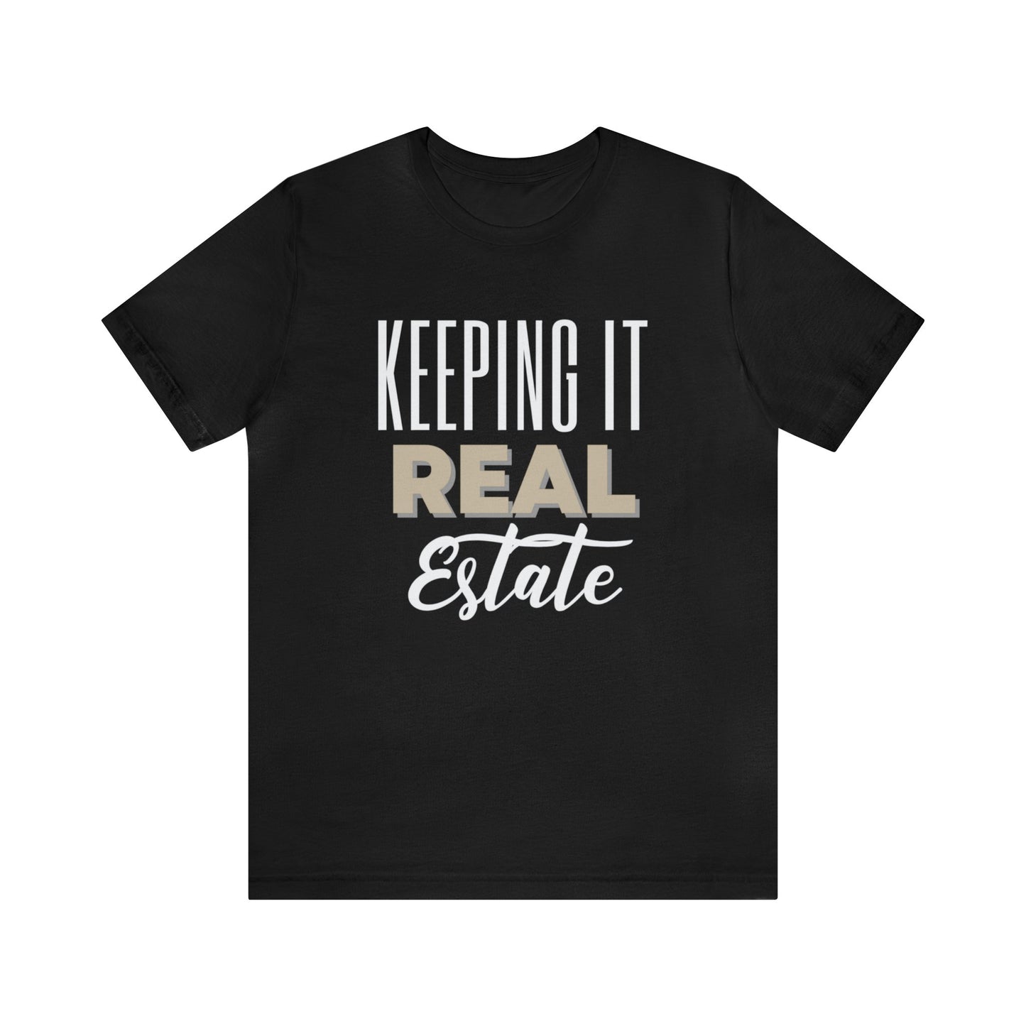 Keeping It Real T-Shirt - Tan