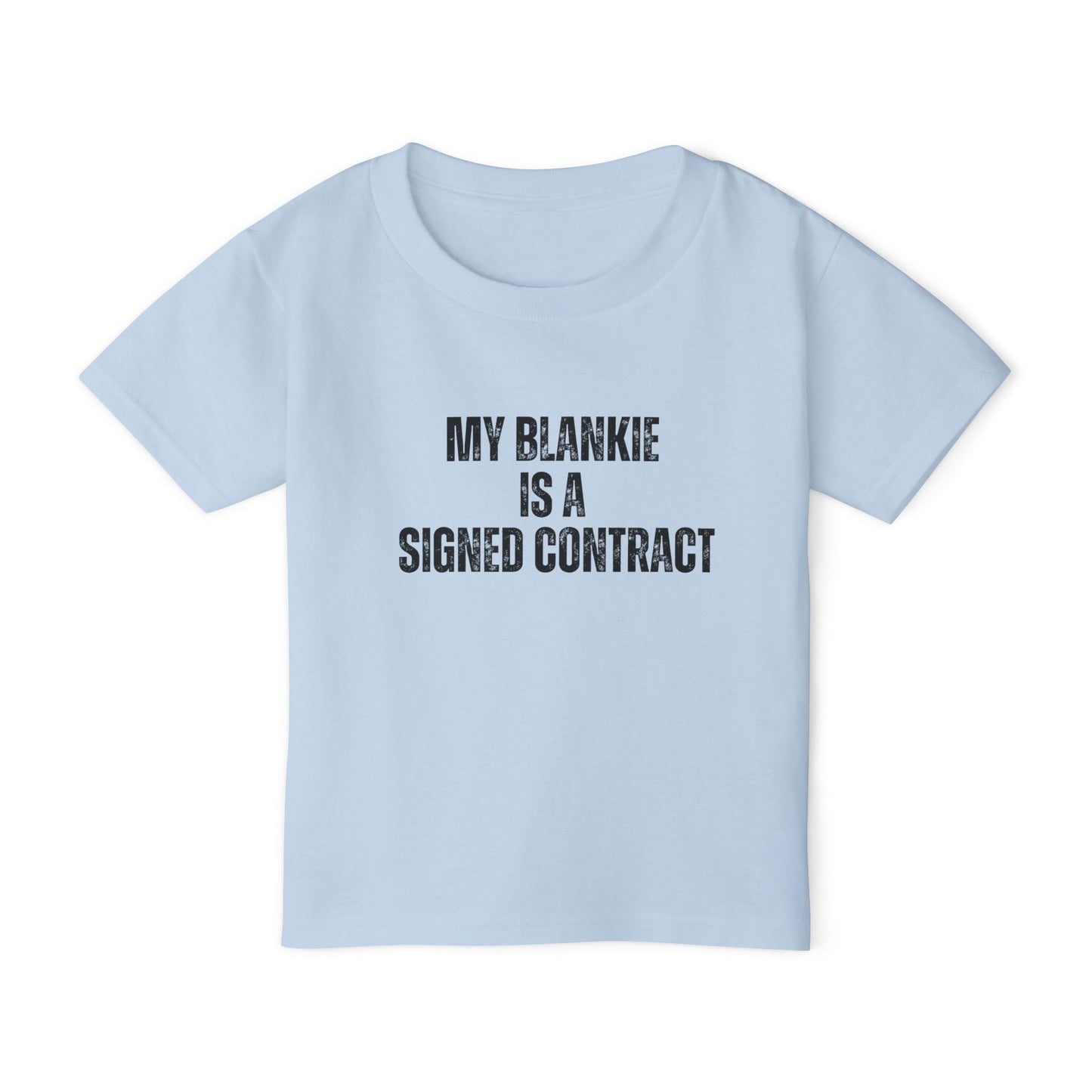 My Blankie Is A Signed Contract | Kids Real Estate Tshirts