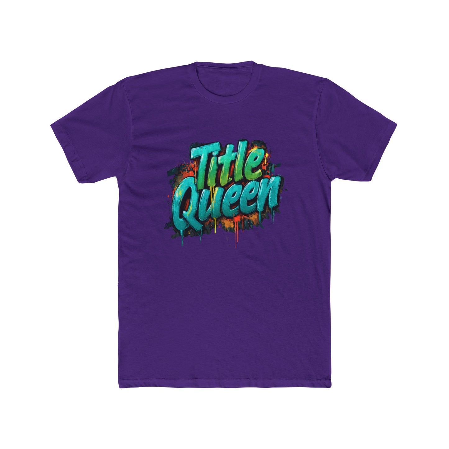 Title Queen | Graffiti Title Agent Tee | Real Estate Swag Co.