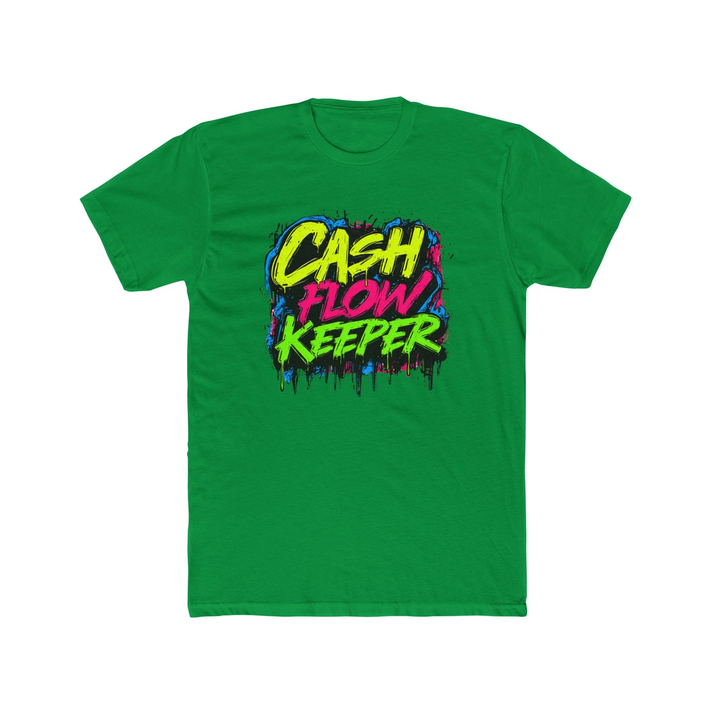 Cash Flow Keeper | Graffiti Property Manager Tee | Real Estate Swag Co.