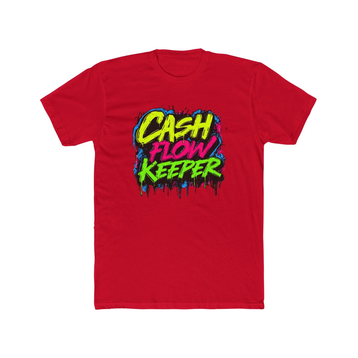 Cash Flow Keeper | Graffiti Property Manager Tee | Real Estate Swag Co.