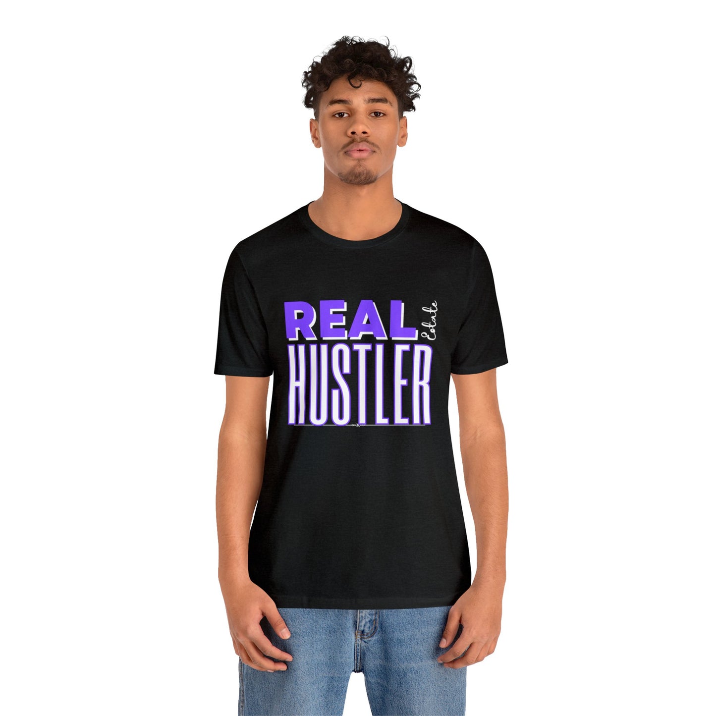 Real Estate Hustler T-Shirt - Purple