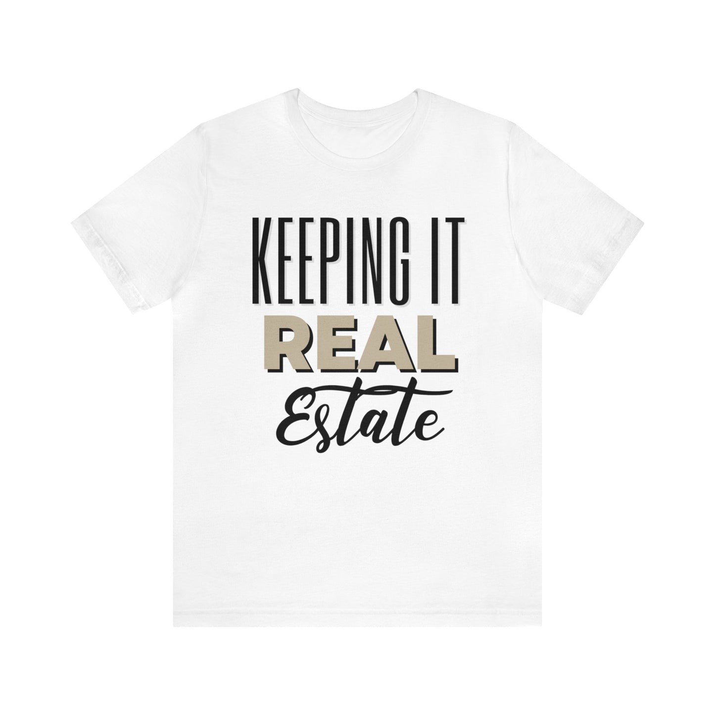 Keeping It Real T-Shirt - Tan