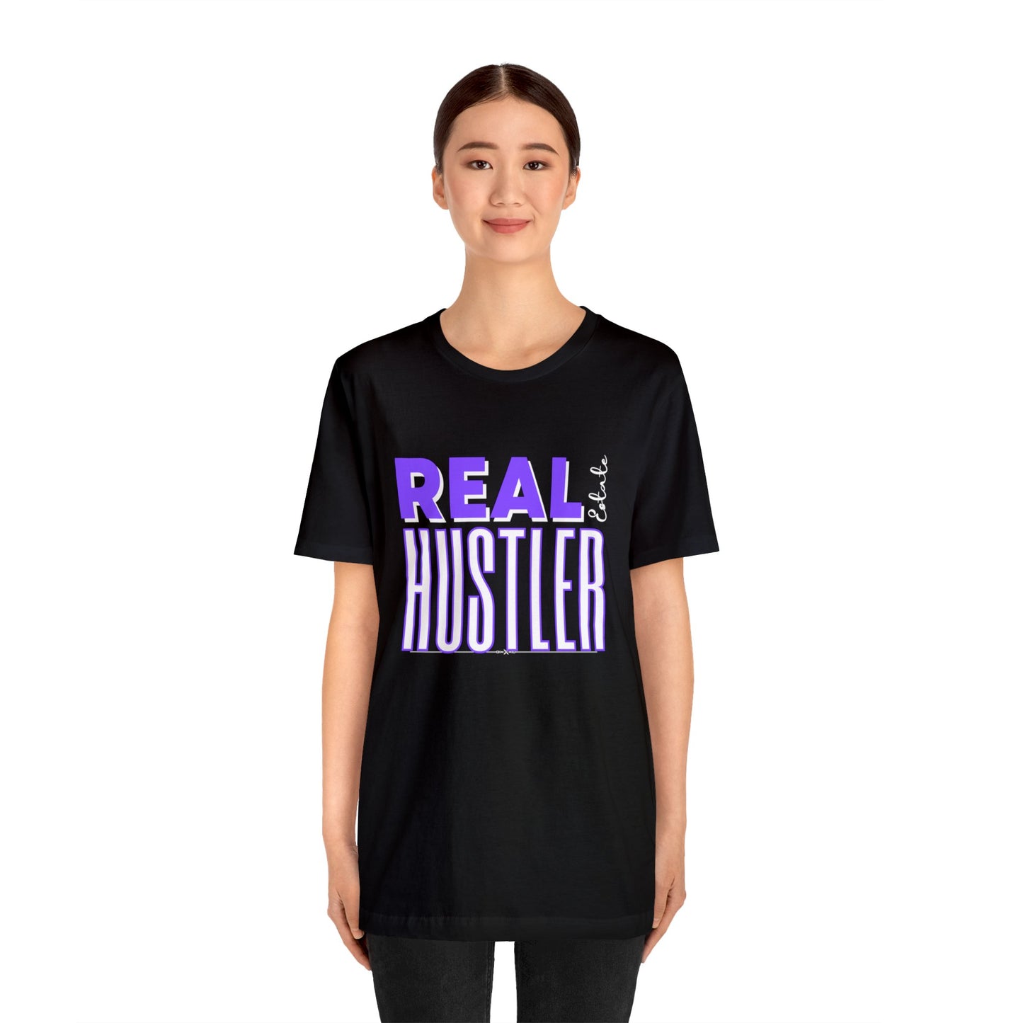 Real Estate Hustler T-Shirt - Purple