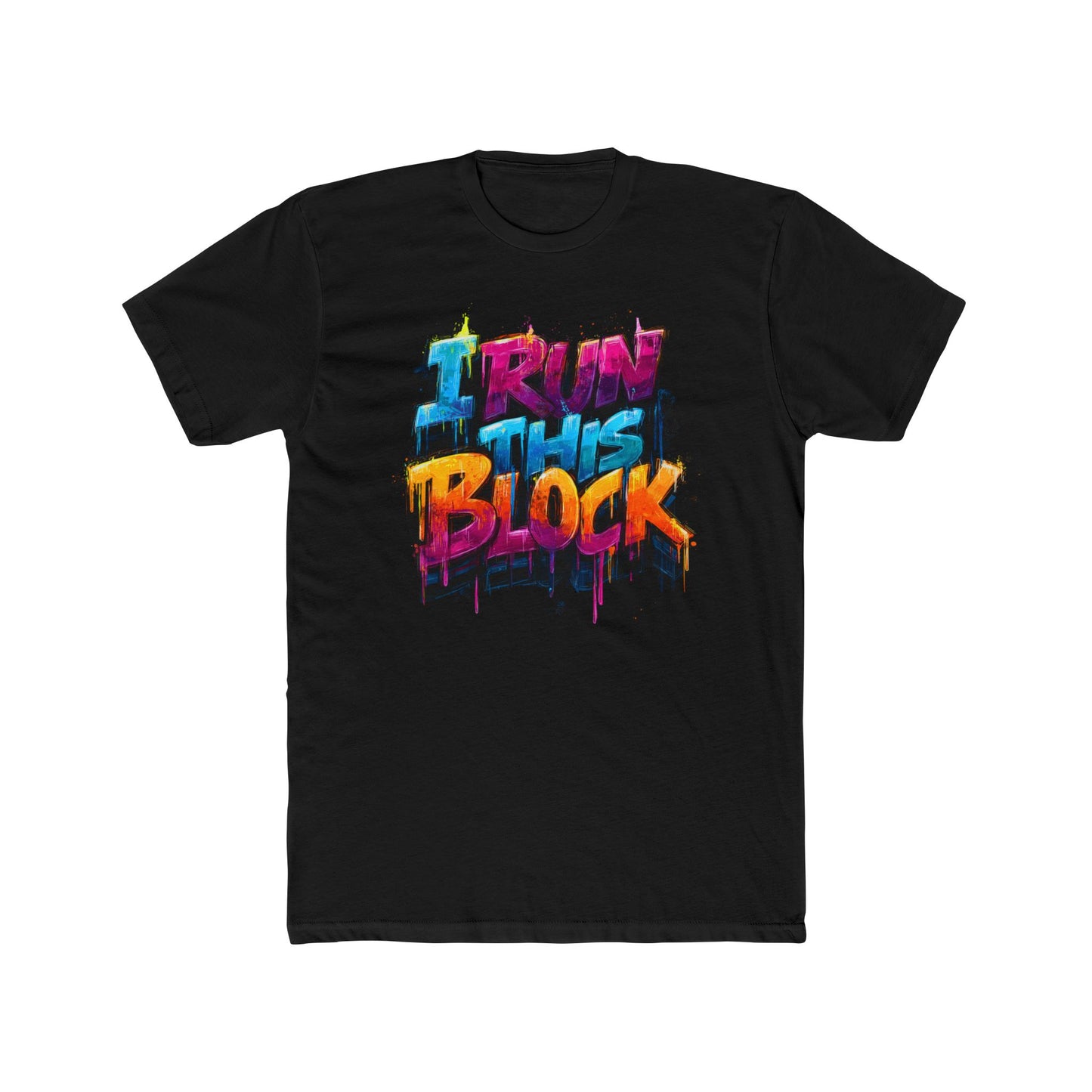 I Run This Block | Graffiti HOA T-shirt | Real Estate Swag Co.