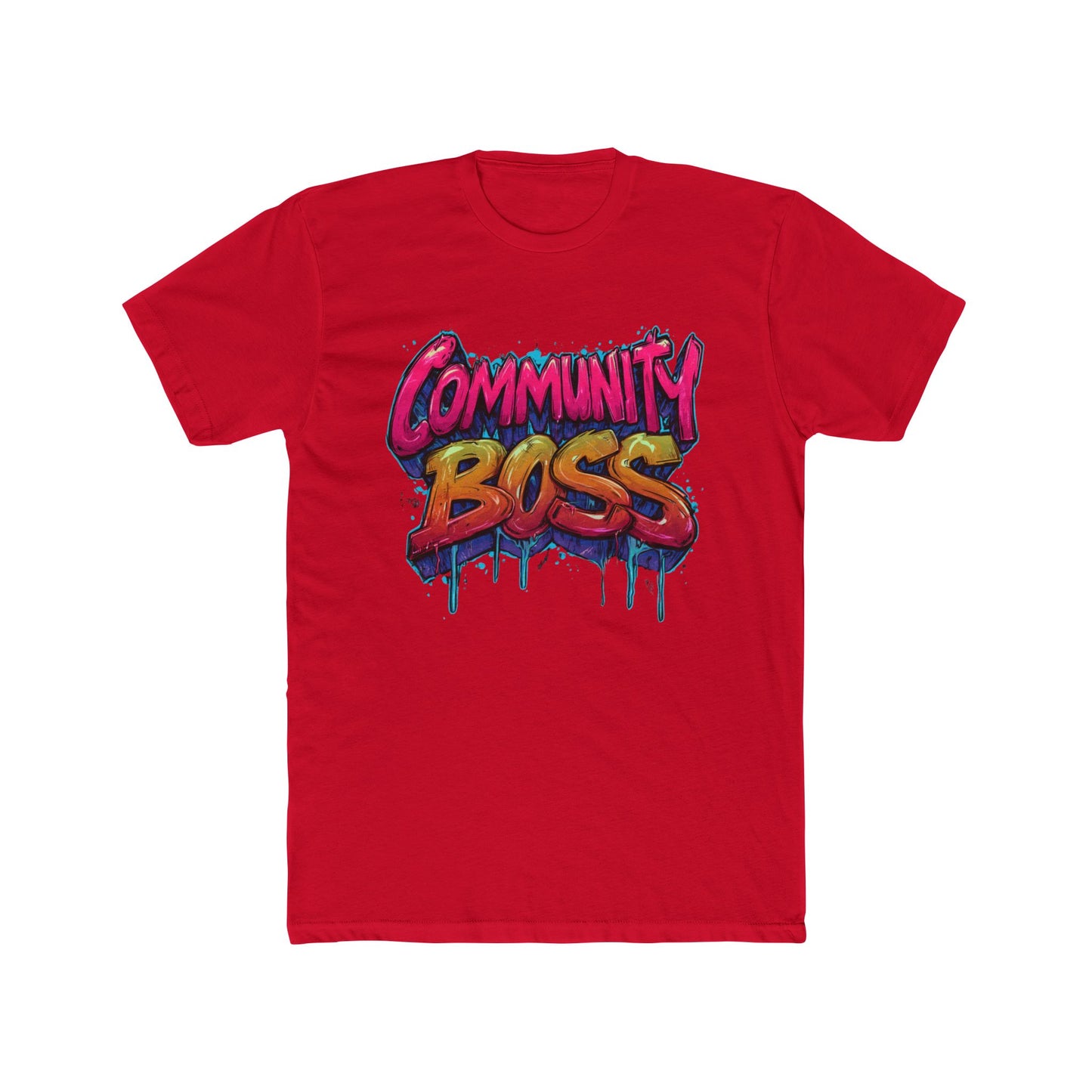 Community Boss | Graffiti HOA Tshirt | Real Estate Swag Co.