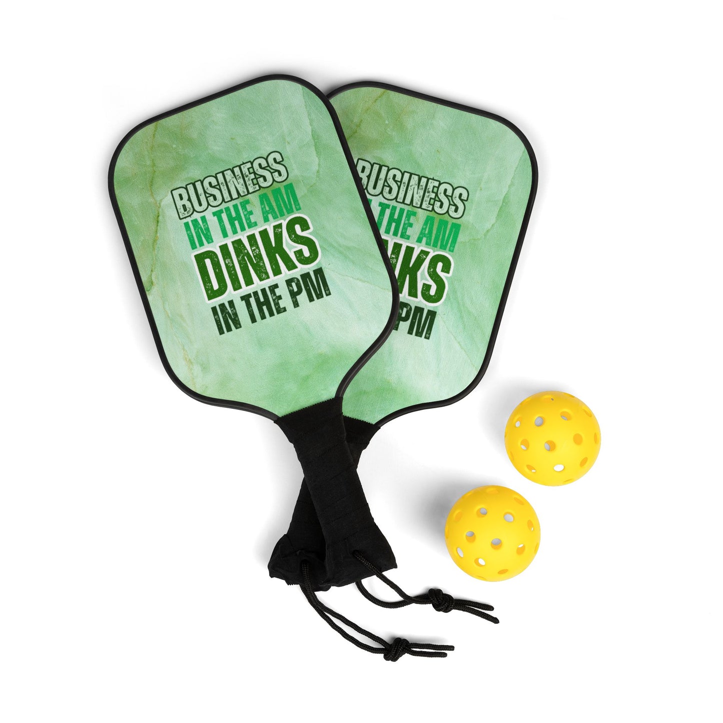 Business In The AM, Deals In The PM | Pickleball Paddle Set