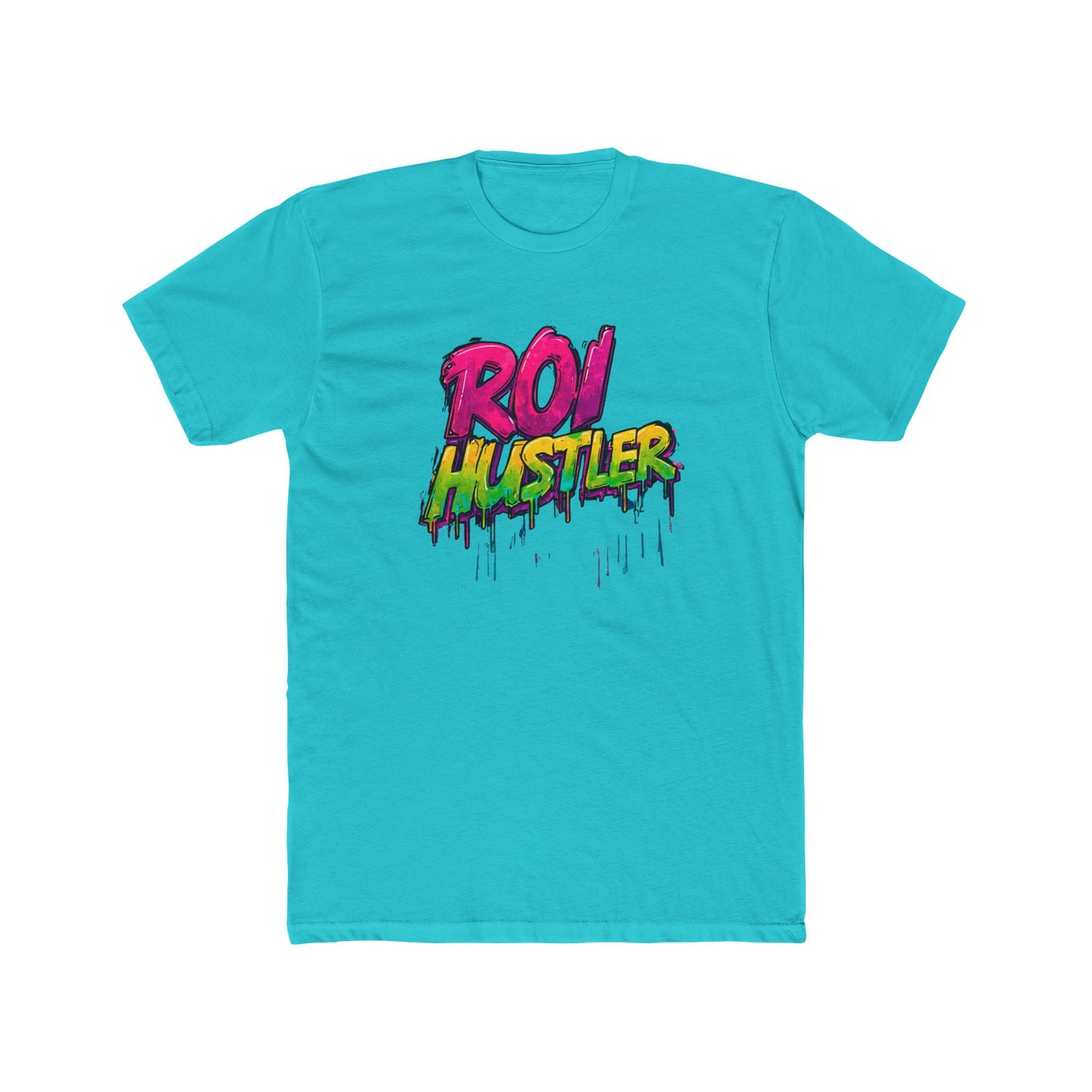 ROI Hustler | Graffiti Commercial Agent Tee | Real Estate Swag Co.