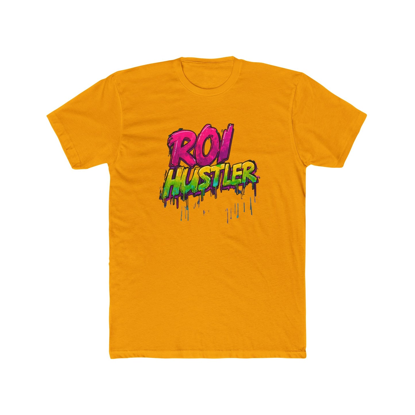 ROI Hustler | Graffiti Commercial Agent Tee | Real Estate Swag Co.
