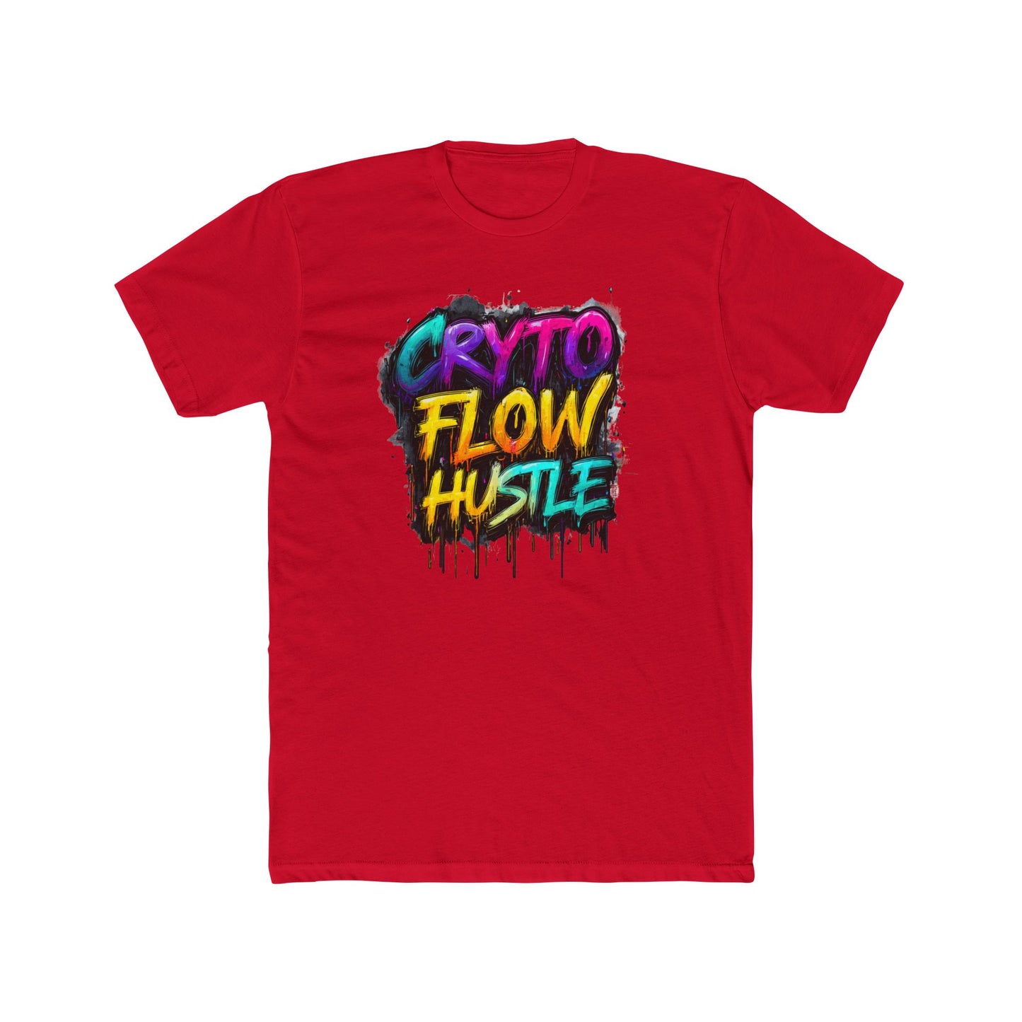 Cash Flow Hustle | Graffiti Investor Tee | Real Estate Swag Co.
