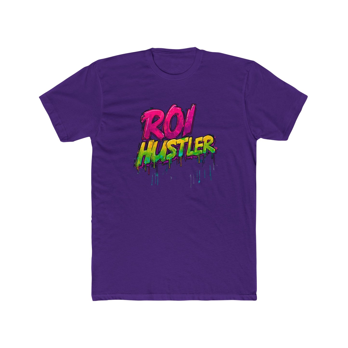 ROI Hustler | Graffiti Commercial Agent Tee | Real Estate Swag Co.