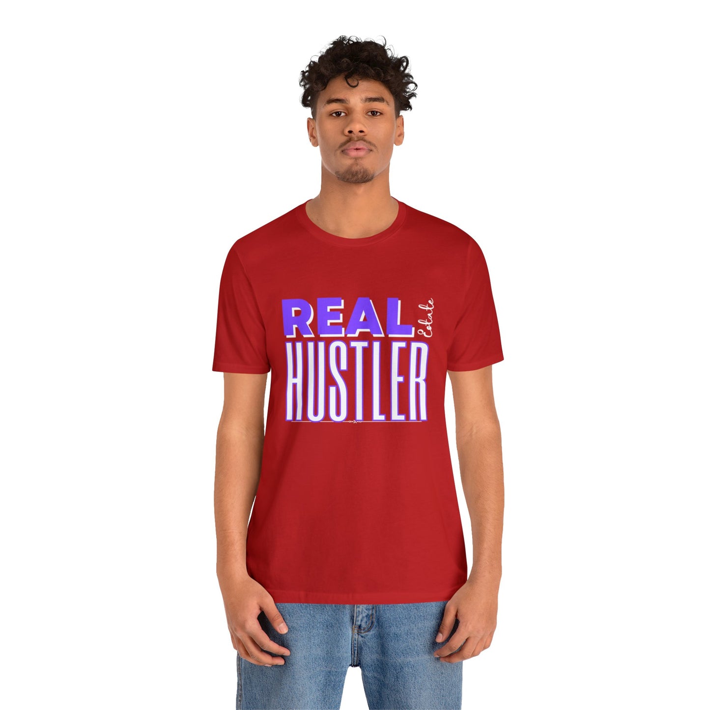 Real Estate Hustler T-Shirt - Purple