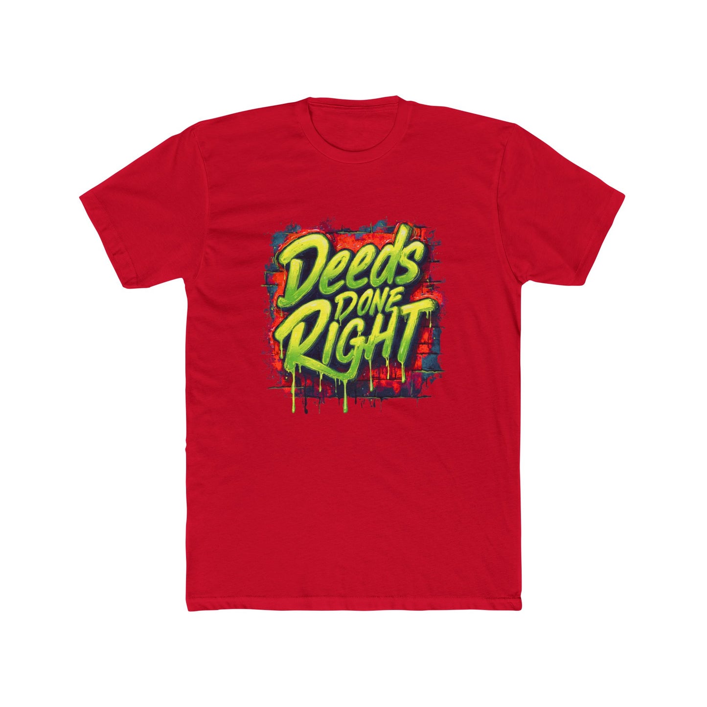Deeds Done Right | Graffiti Title Agent Tee | Real Estate Swag Co.