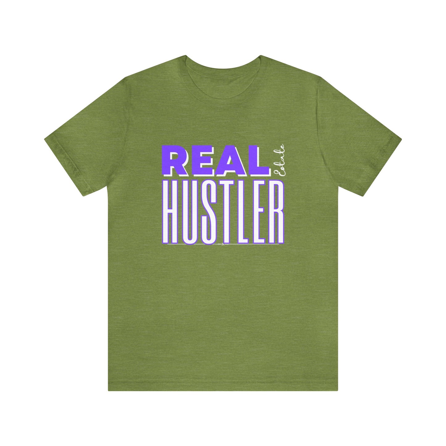 Real Estate Hustler T-Shirt - Purple