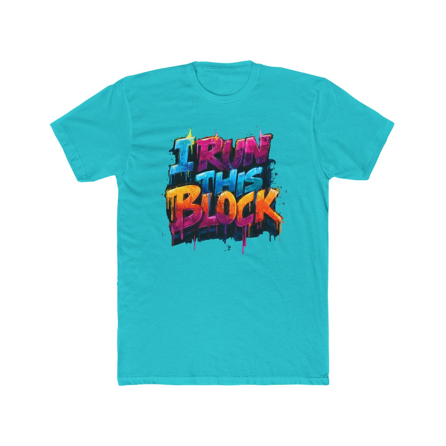I Run This Block | Graffiti HOA T-shirt | Real Estate Swag Co.