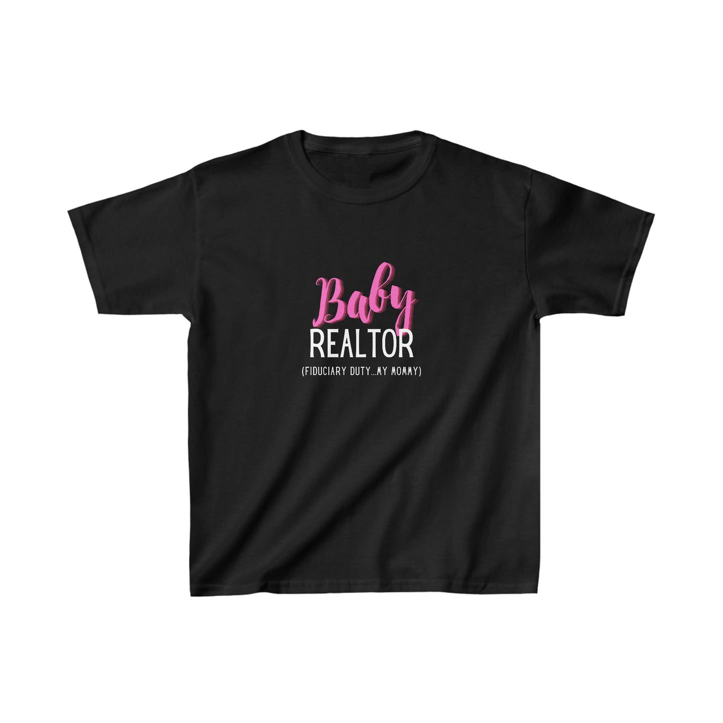 Baby Realtor T-Shirt In Black
